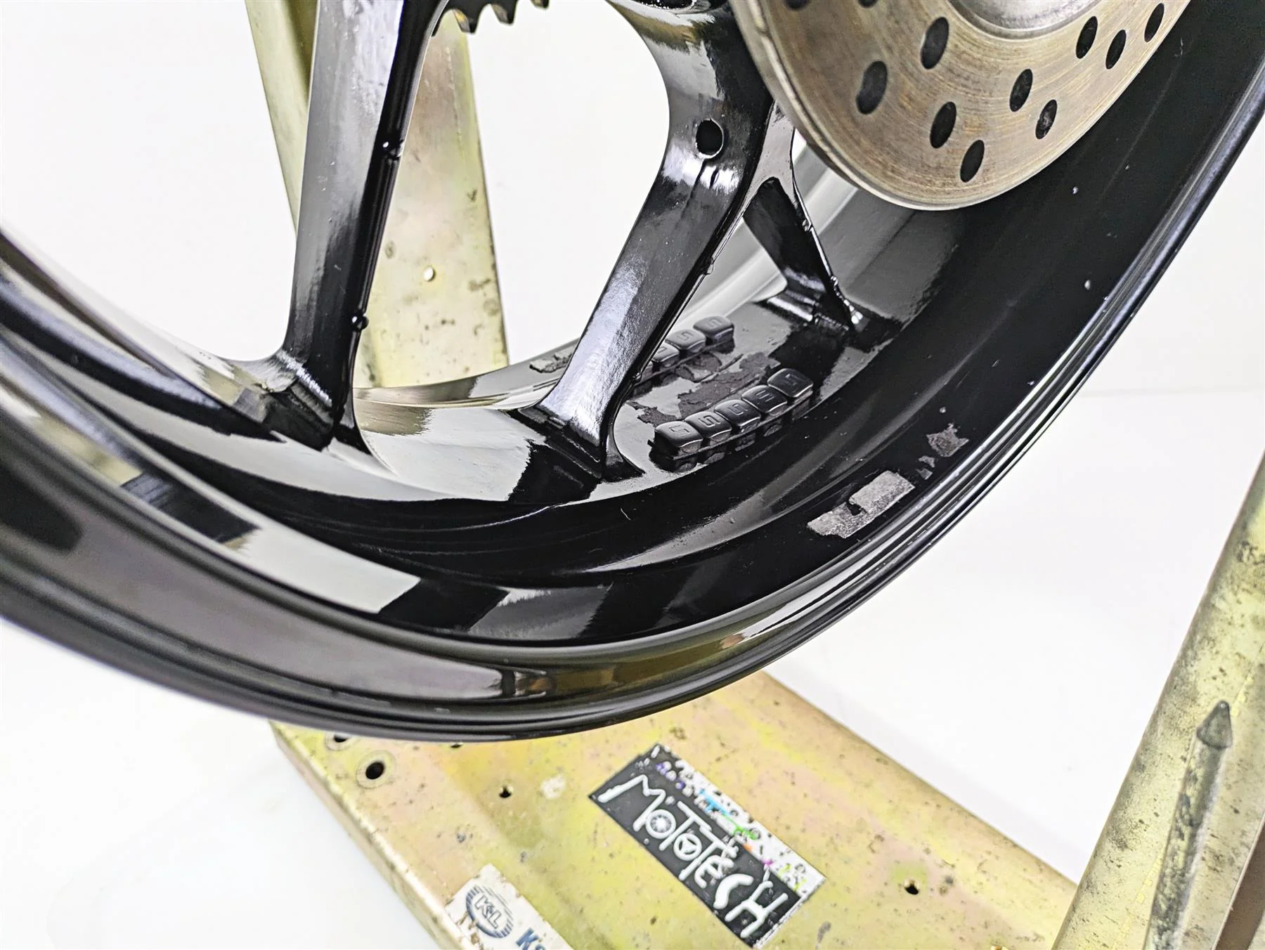 2017 Honda CBR600RR Rear Wheel Rim 17x5.5 - Dent 42650-MJC-A01ZC - Image 12