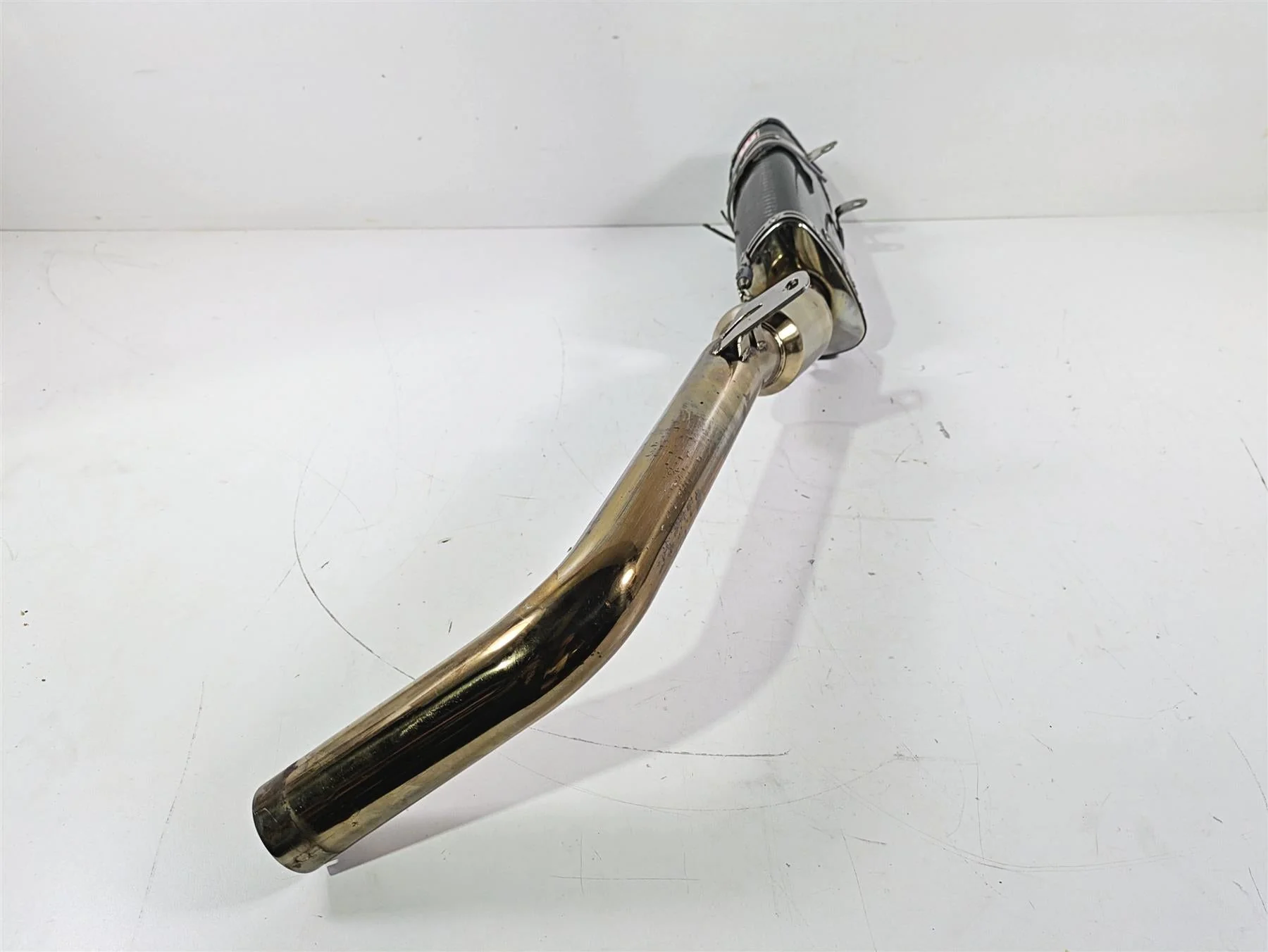2017 Honda CBR600RR Yoshimura Carbon Fiber Exhaust Slip On & Mid Pipe RS-5 - Image 3