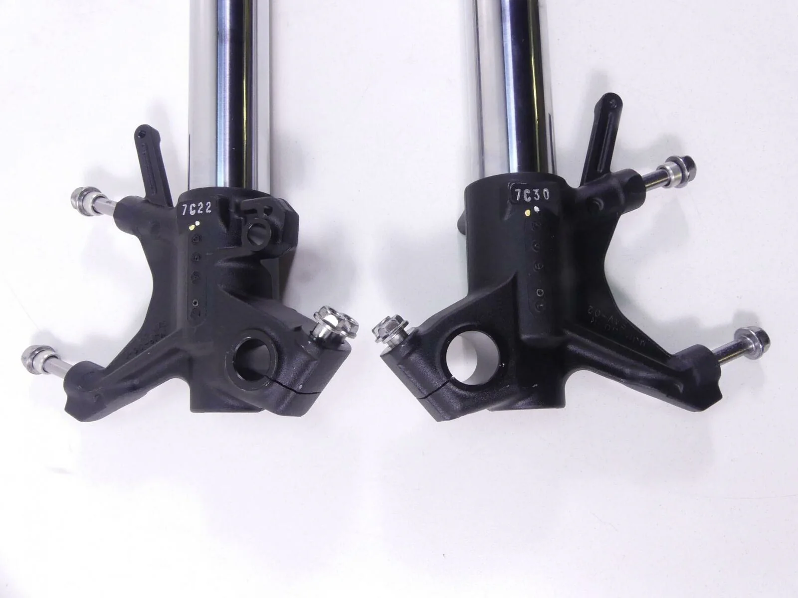 2017 Honda CRF1000 Africa Twin Front Straight Fork Legs 51400-MJP-306 51500-MJP - Image 11