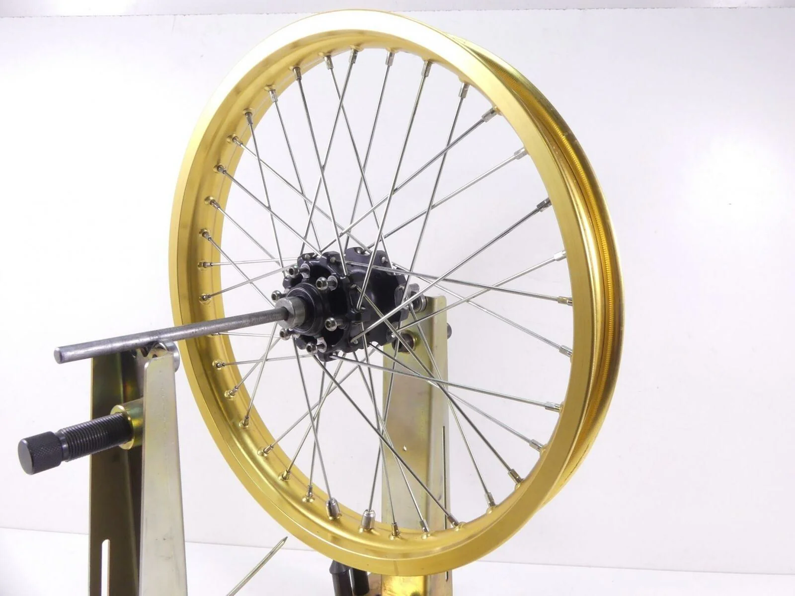 2017 Honda CRF1000 Africa Twin Straight Front Wheel Rim 21x2.15 44650-MJP-315 - Image 3