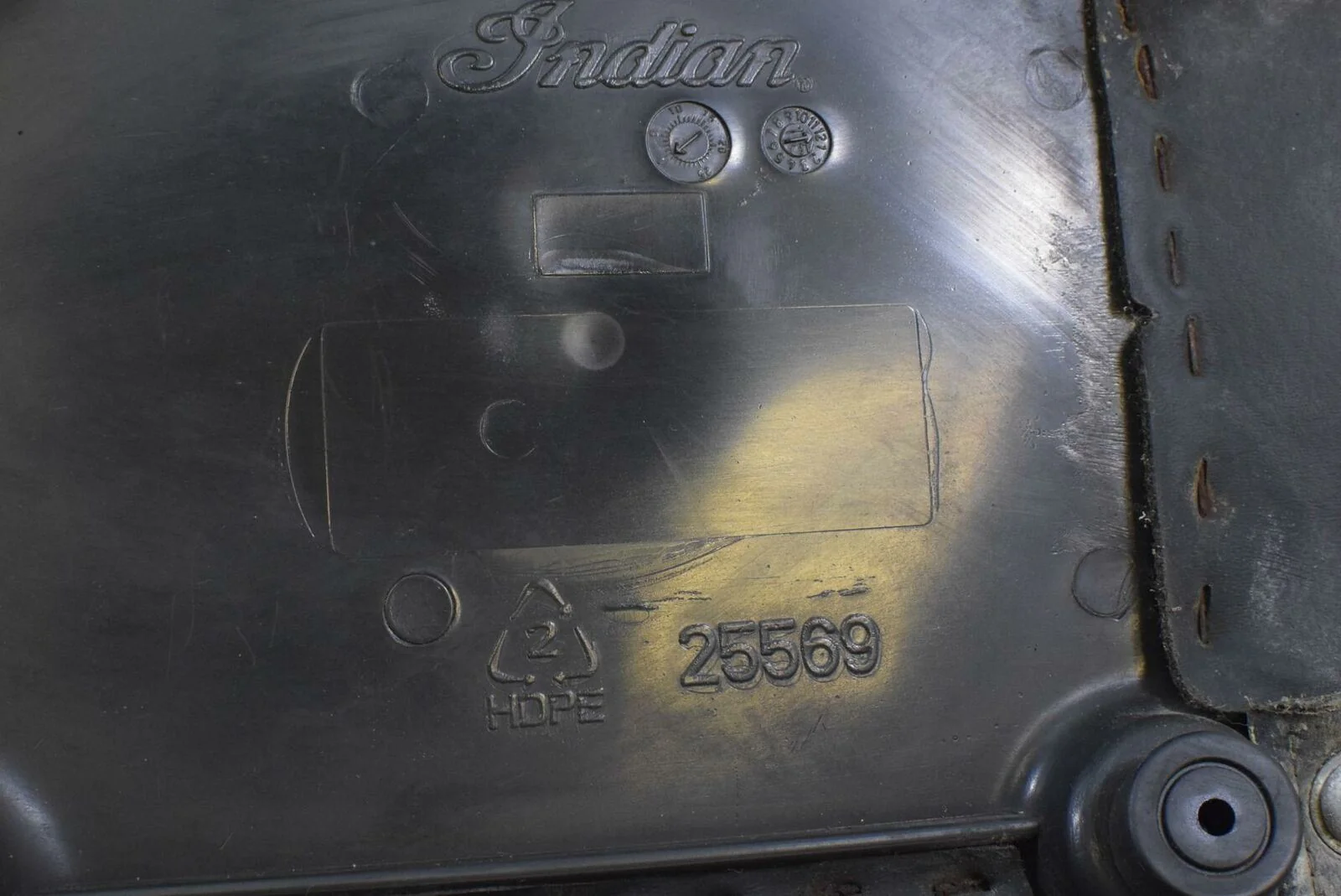 2017 Indian 111ci Springfield Rear Studded Passenger Saddle Pillion Seat 2686581 - Image 10