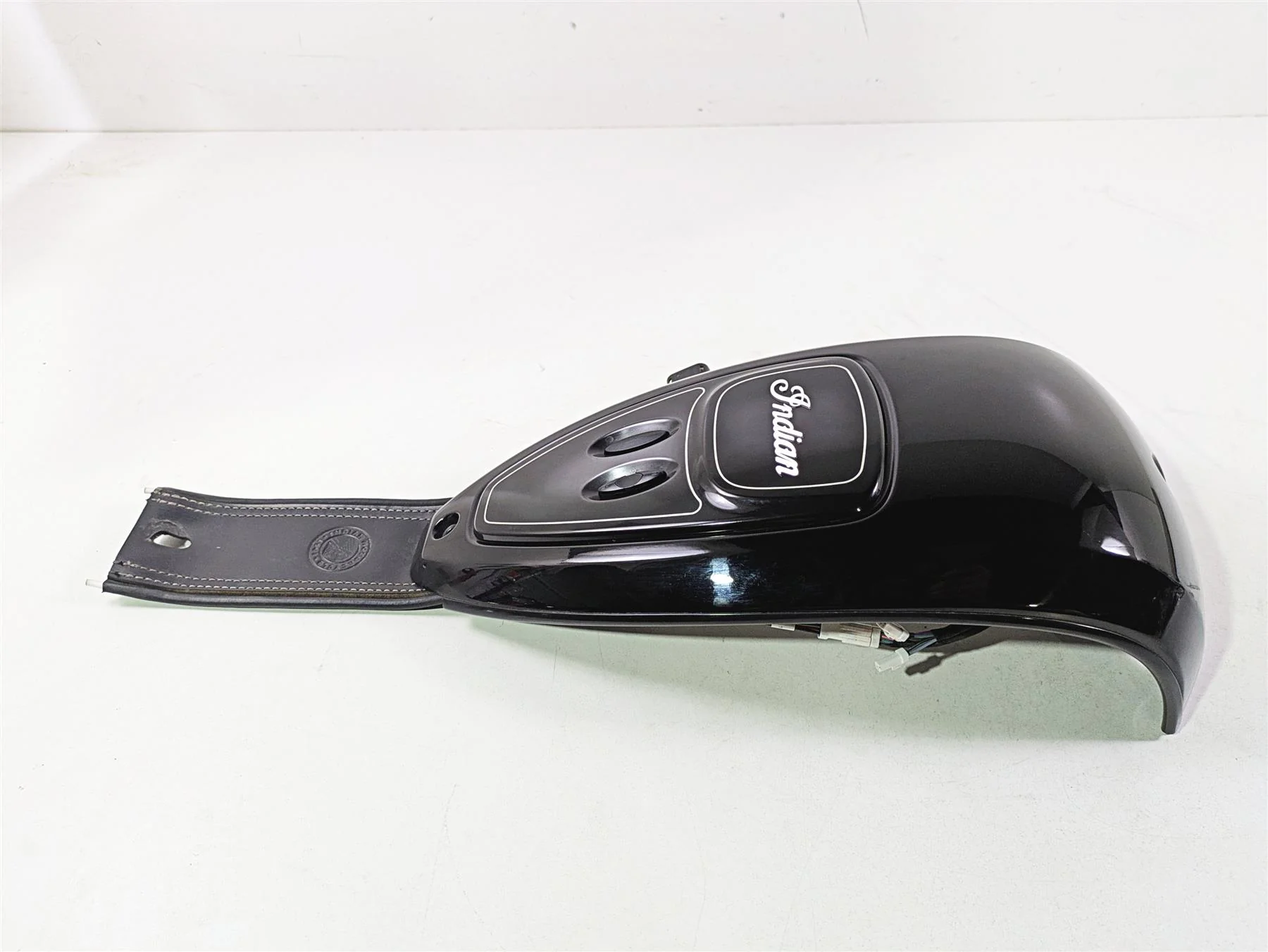 2017 Indian Chieftain Limited Black Fuel Gas Tank Cover & Switches Set 5633653