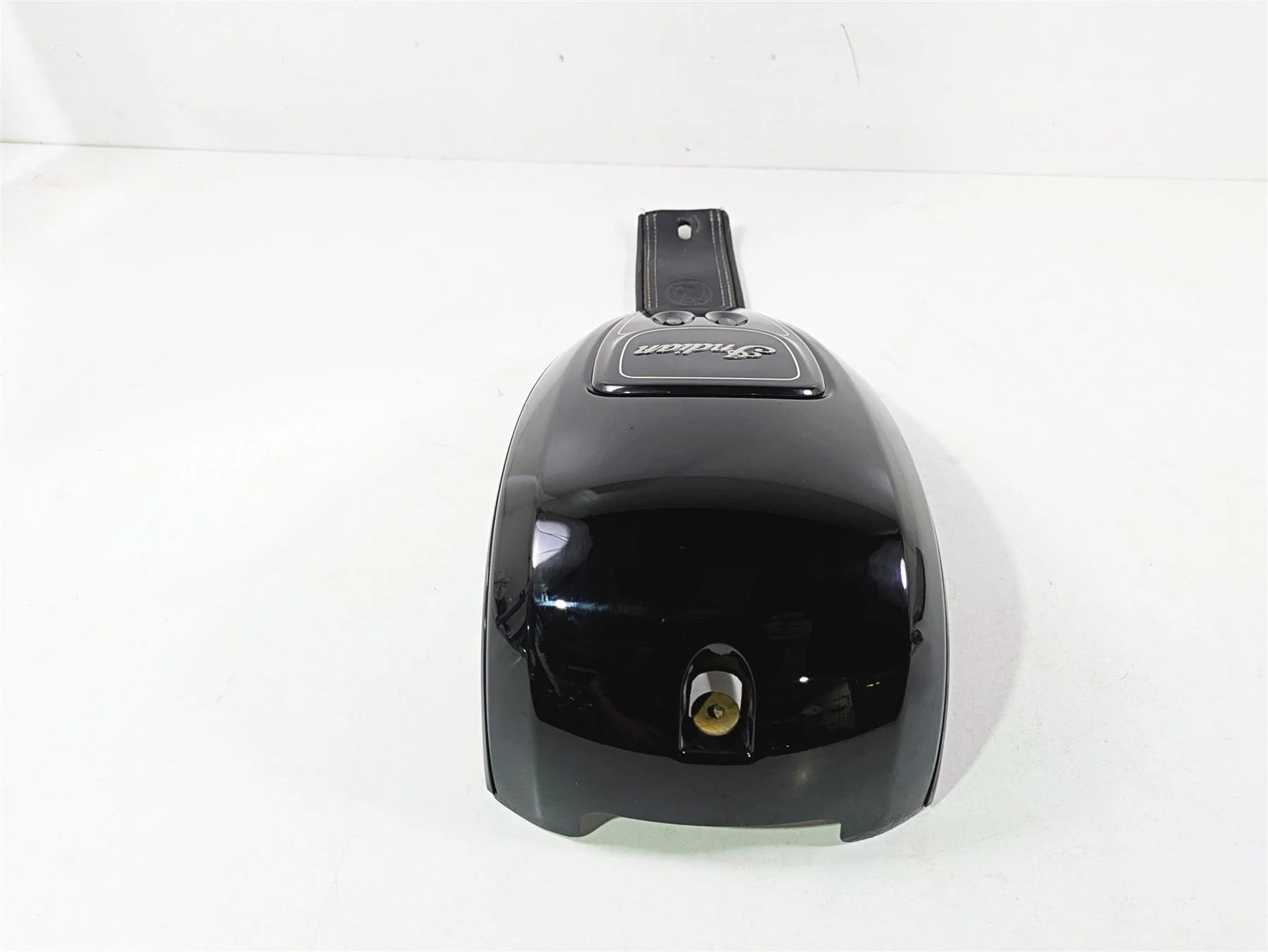 2017 Indian Chieftain Limited Black Fuel Gas Tank Cover & Switches Set 5633653 - Image 2