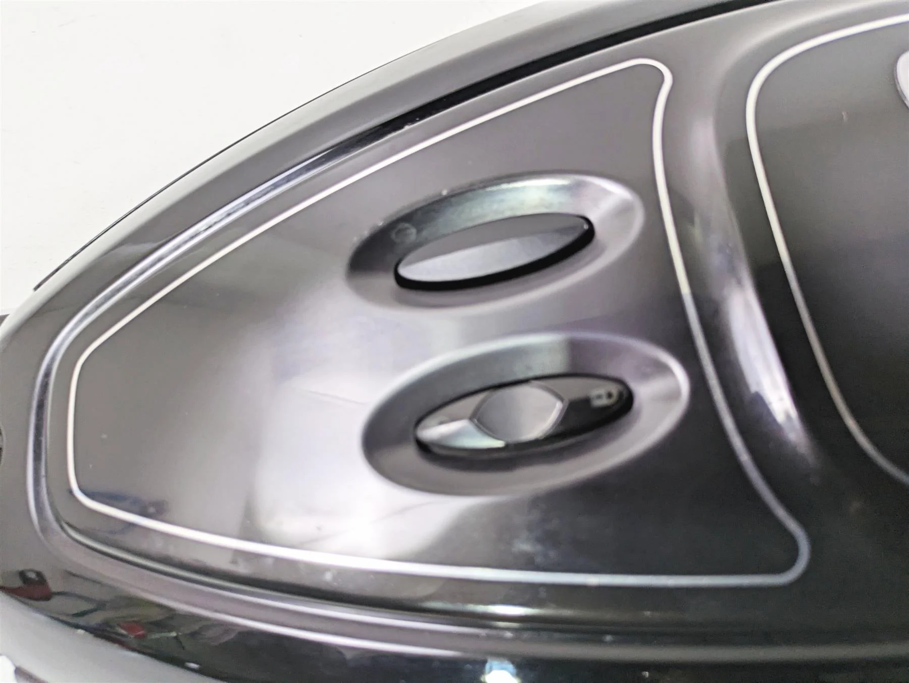 2017 Indian Chieftain Limited Black Fuel Gas Tank Cover & Switches Set 5633653 - Image 6
