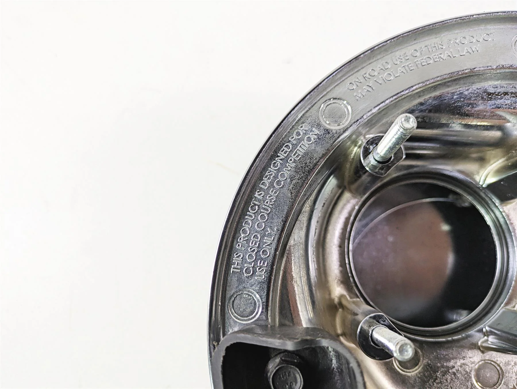 2017 Indian Chieftain Limited Chrome Hi Flow Air Cleaner Breather 2880654 - Image 8