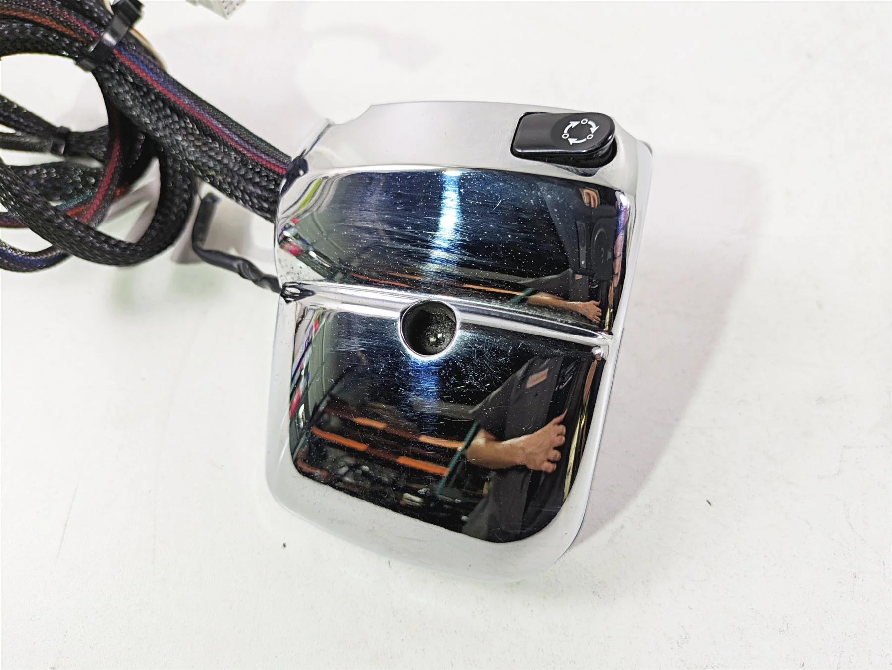 2017 Indian Chieftain Limited Chrome Left Hand Control Switch Audio 4015197 - Image 5