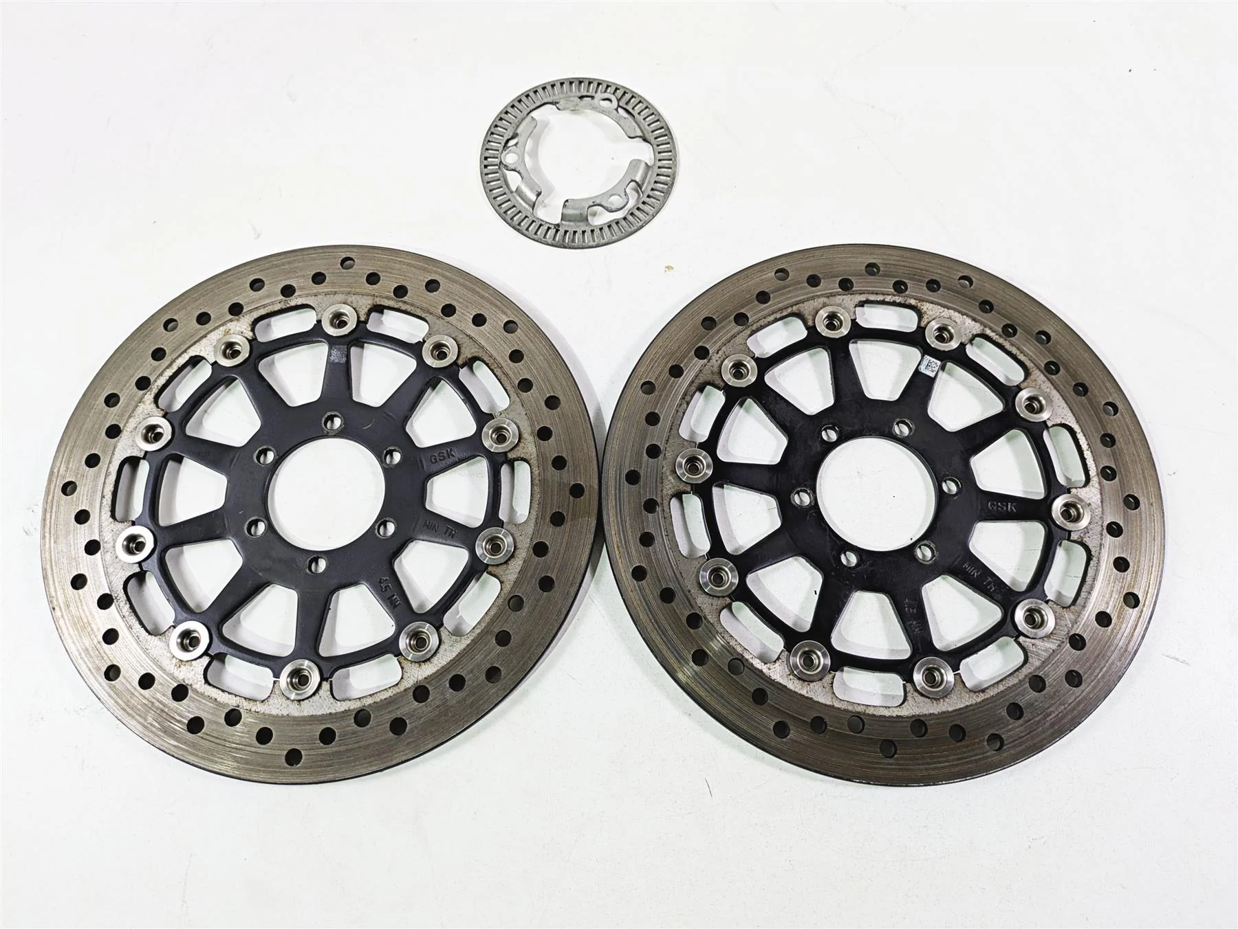 2017 Indian Chieftain Limited Front Brake Disc Rotor Set 1911624 - Image 10