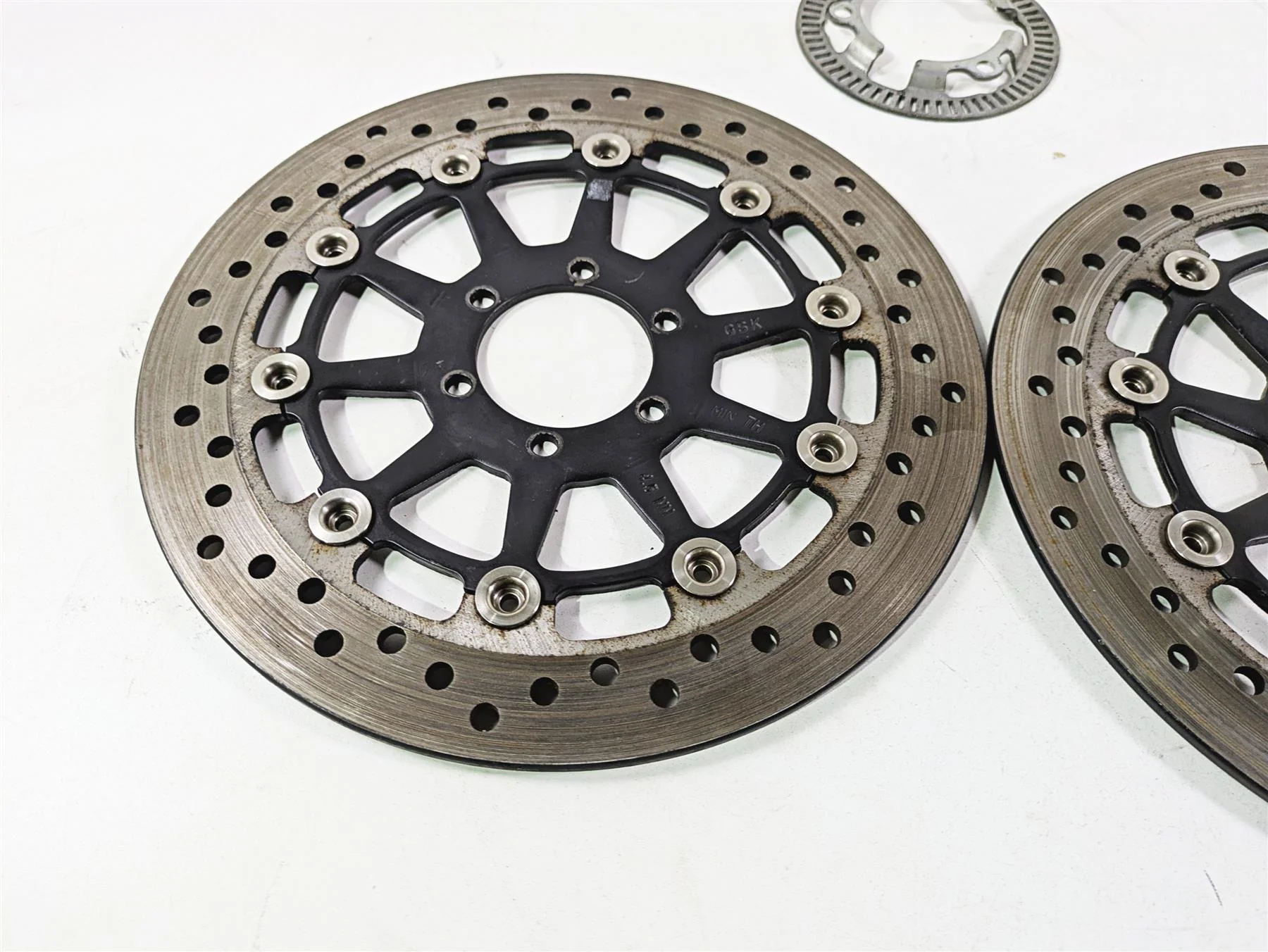 2017 Indian Chieftain Limited Front Brake Disc Rotor Set 1911624 - Image 12