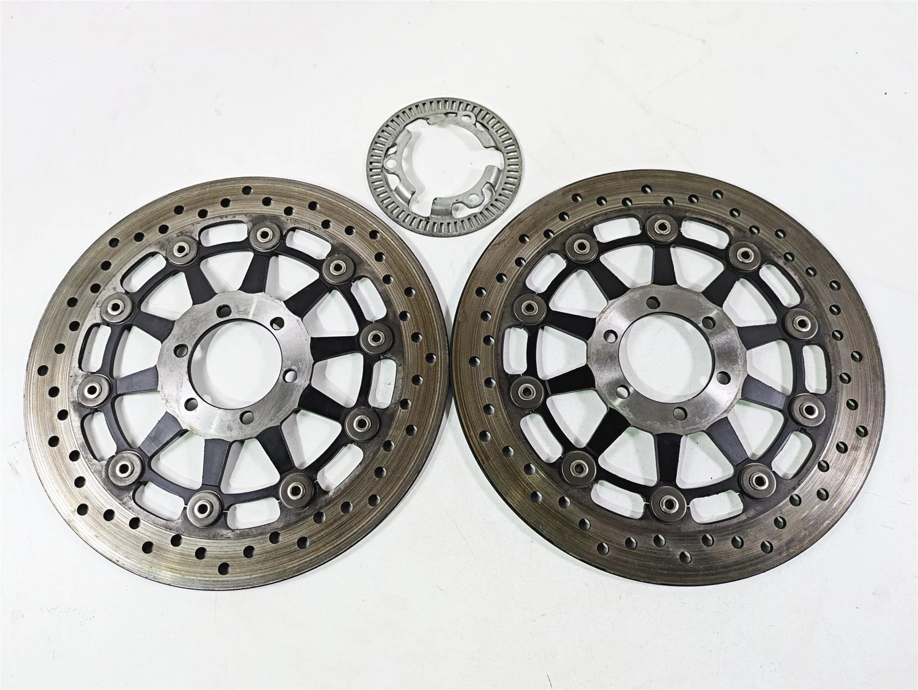 2017 Indian Chieftain Limited Front Brake Disc Rotor Set 1911624 - Image 4