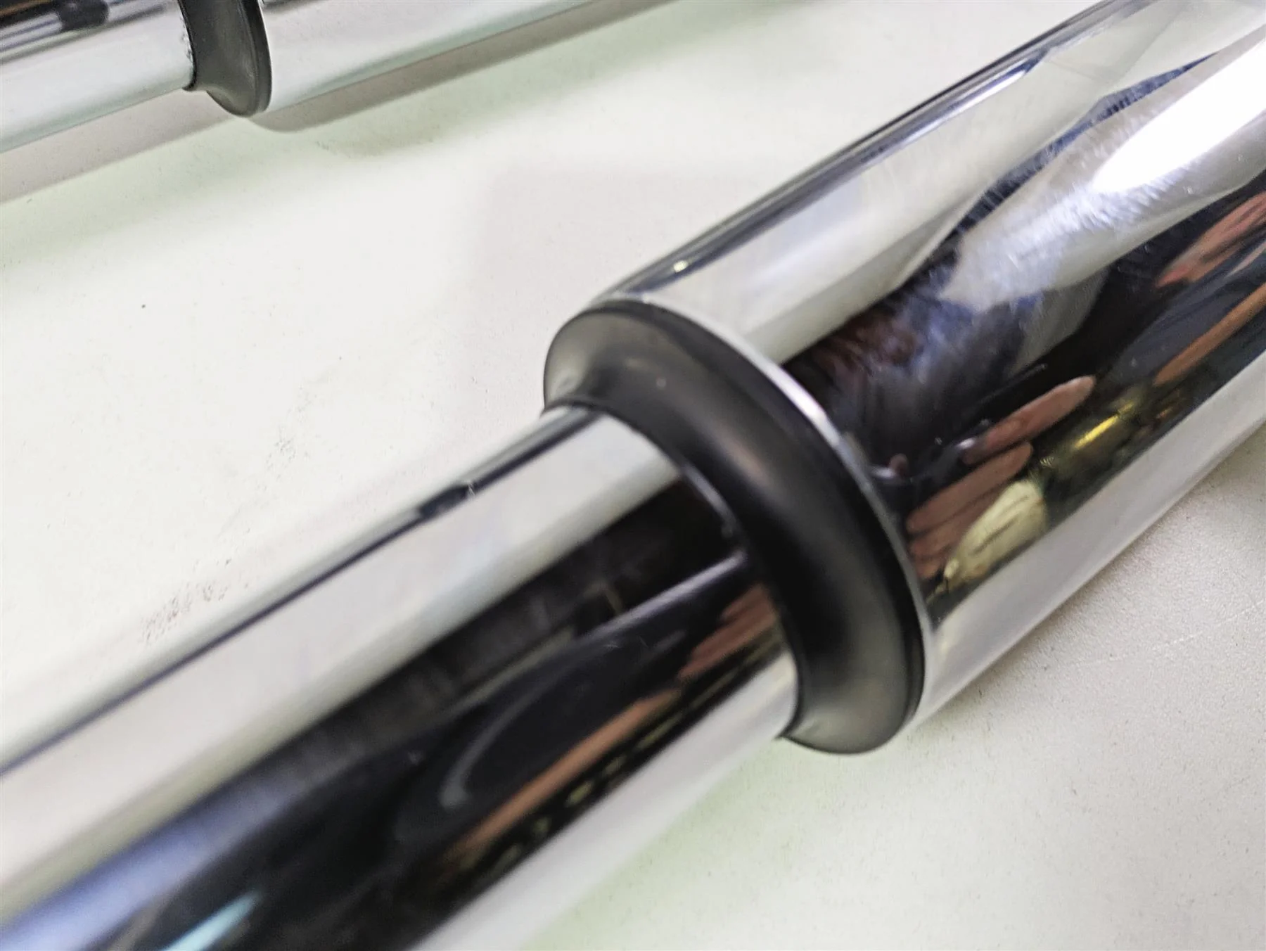 2017 Indian Chieftain Limited Front Fork Leg Set 46mm Chrome 1824021 1824022 - Image 7