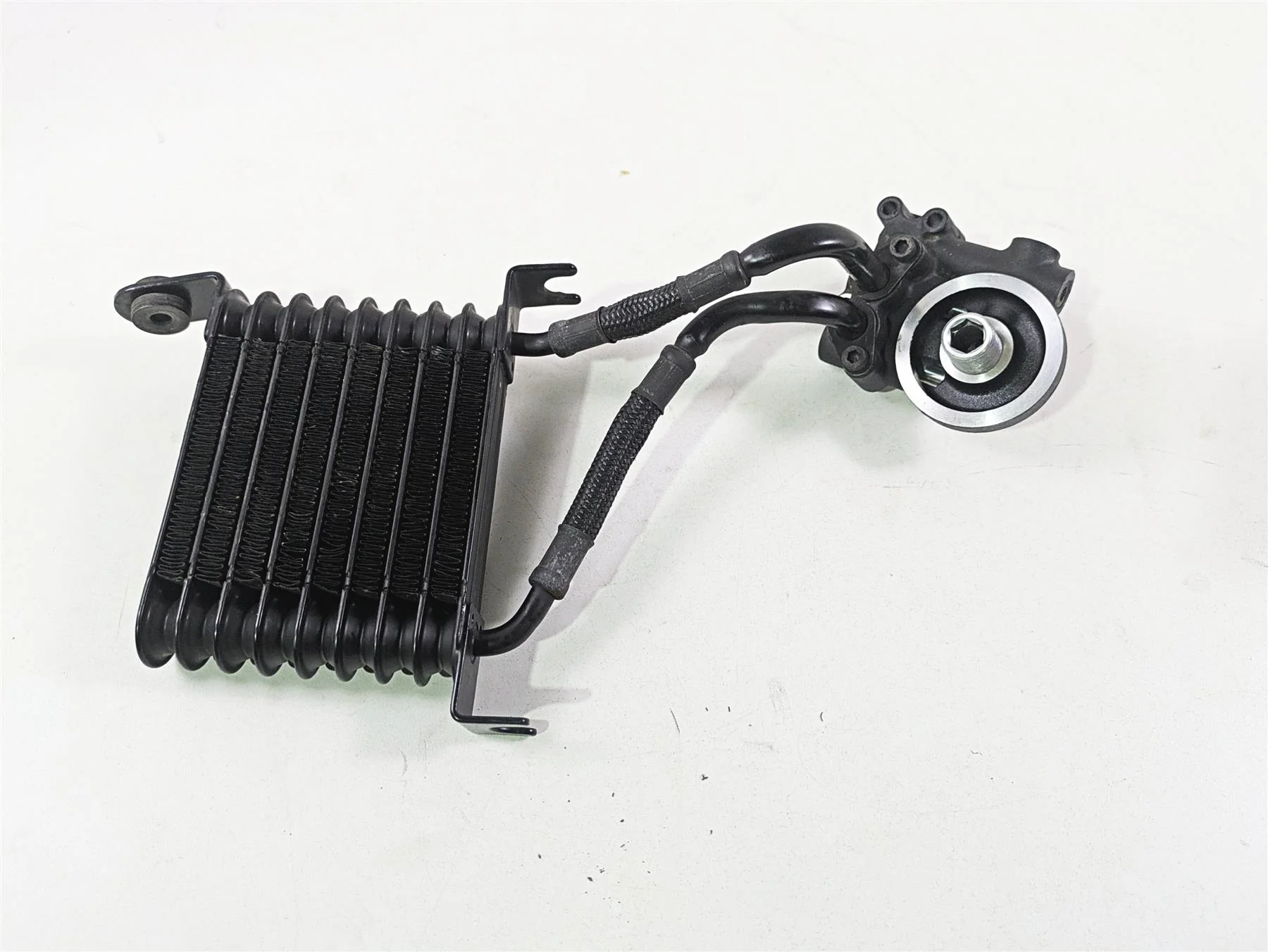 2017 Indian Chieftain Limited Oil Cooler & Lines & Flange 1240964 - Image 3
