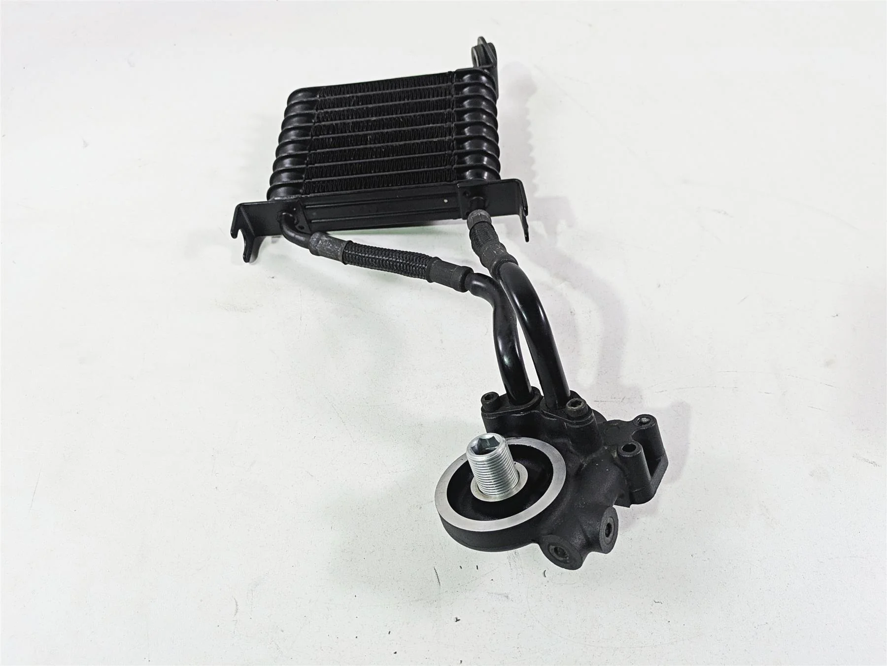 2017 Indian Chieftain Limited Oil Cooler & Lines & Flange 1240964 - Image 4