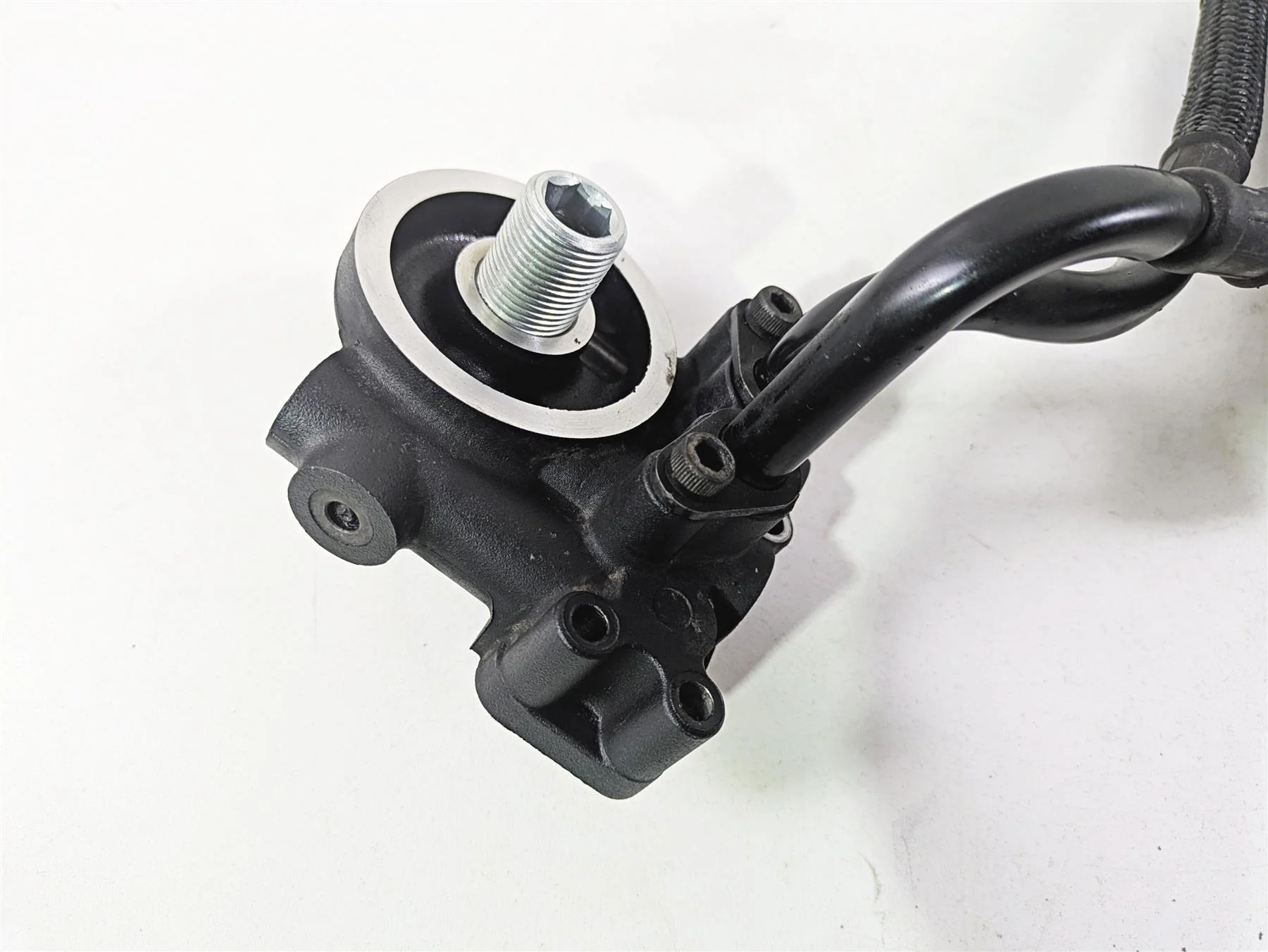 2017 Indian Chieftain Limited Oil Cooler & Lines & Flange 1240964 - Image 7