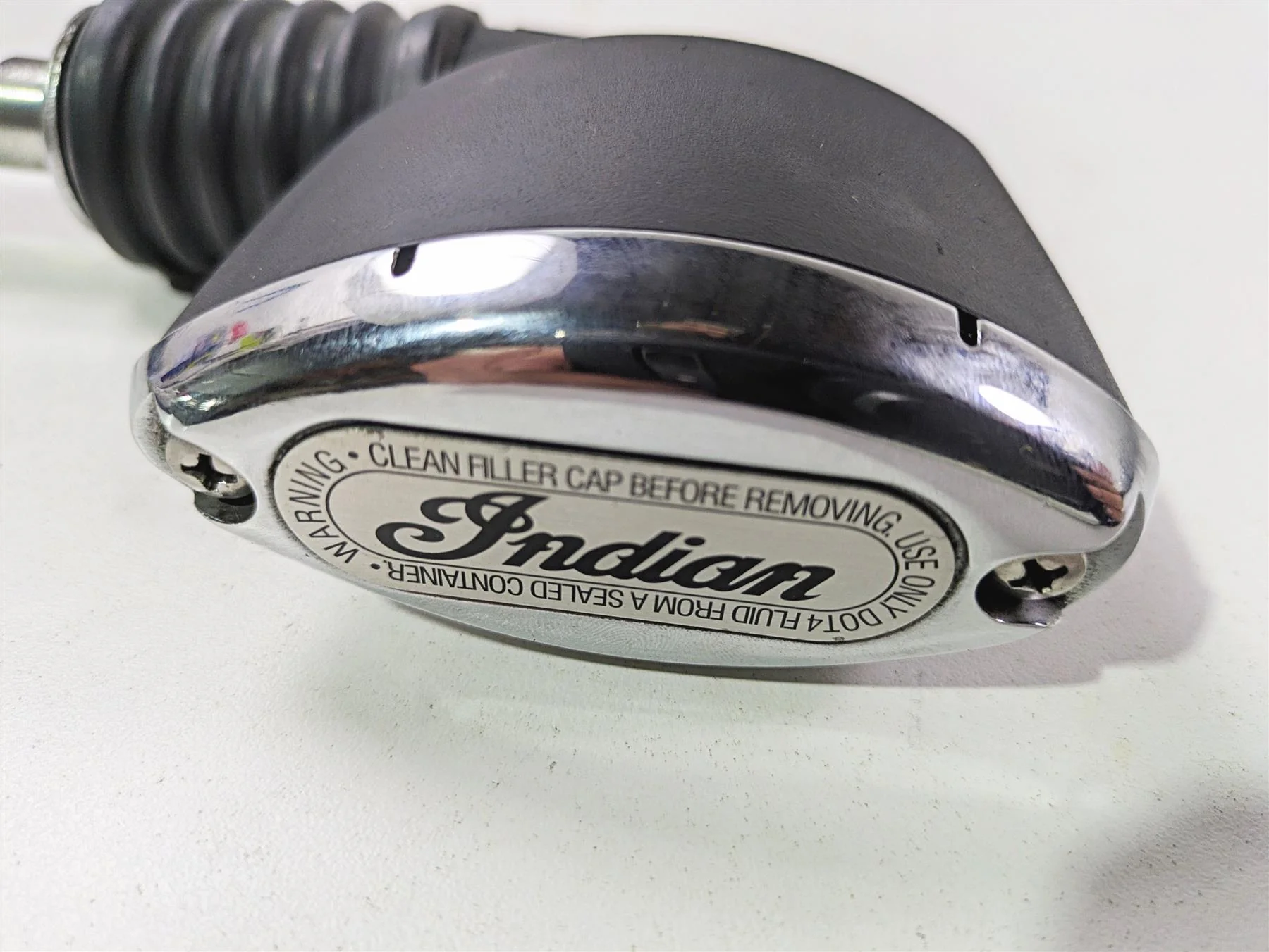 2017 Indian Chieftain Limited Rear Brake Master Cylinder 2206307 - Image 3