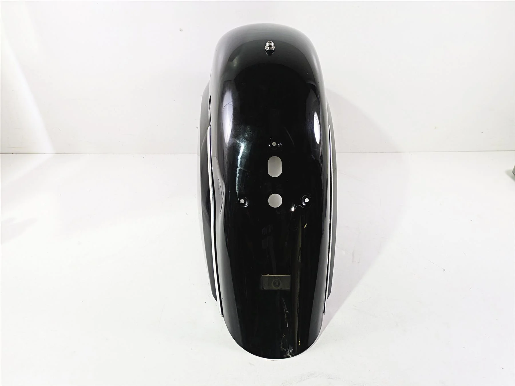 2017 Indian Chieftain Limited Rear Fender - Gloss Black - Dent 1019209 - Image 4