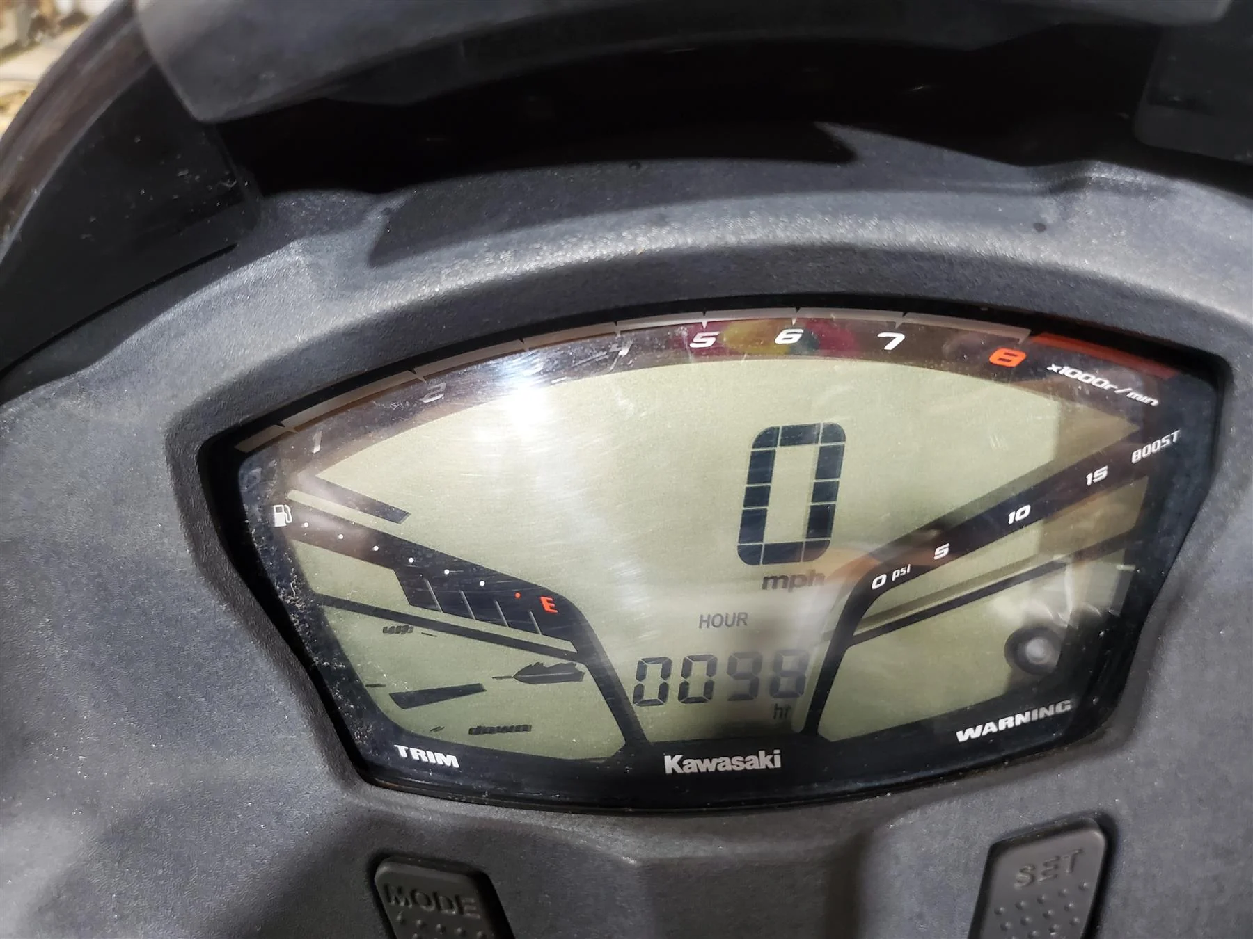 2017 Kawasaki Ultra 310X Speedometer Gauge Instrument 98h 25031-0689 - Image 2