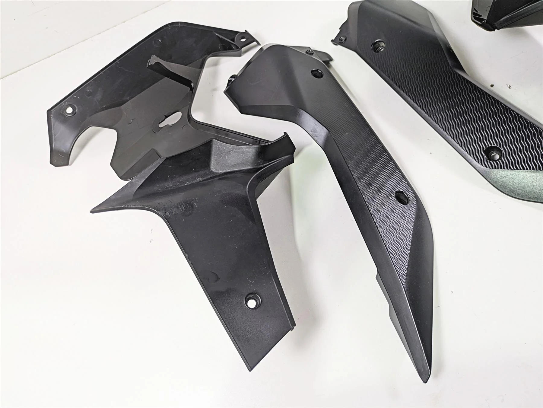 2017 KTM 1290 Super Duke GT Black Frame Infill Cover Fairing Set 61408026100 - Image 2