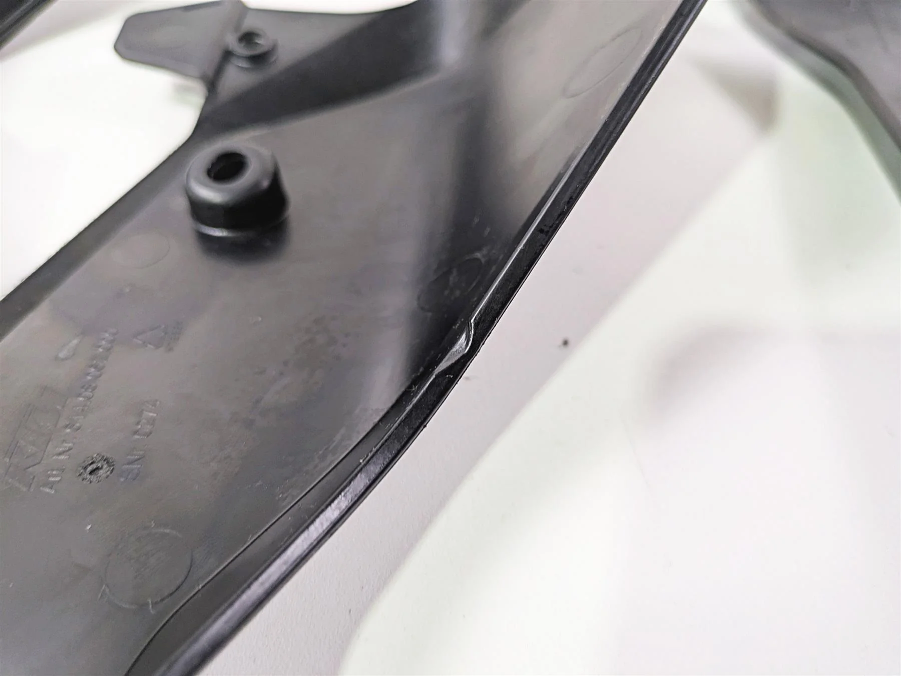 2017 KTM 1290 Super Duke GT Black Frame Infill Cover Fairing Set 61408026100 - Image 5