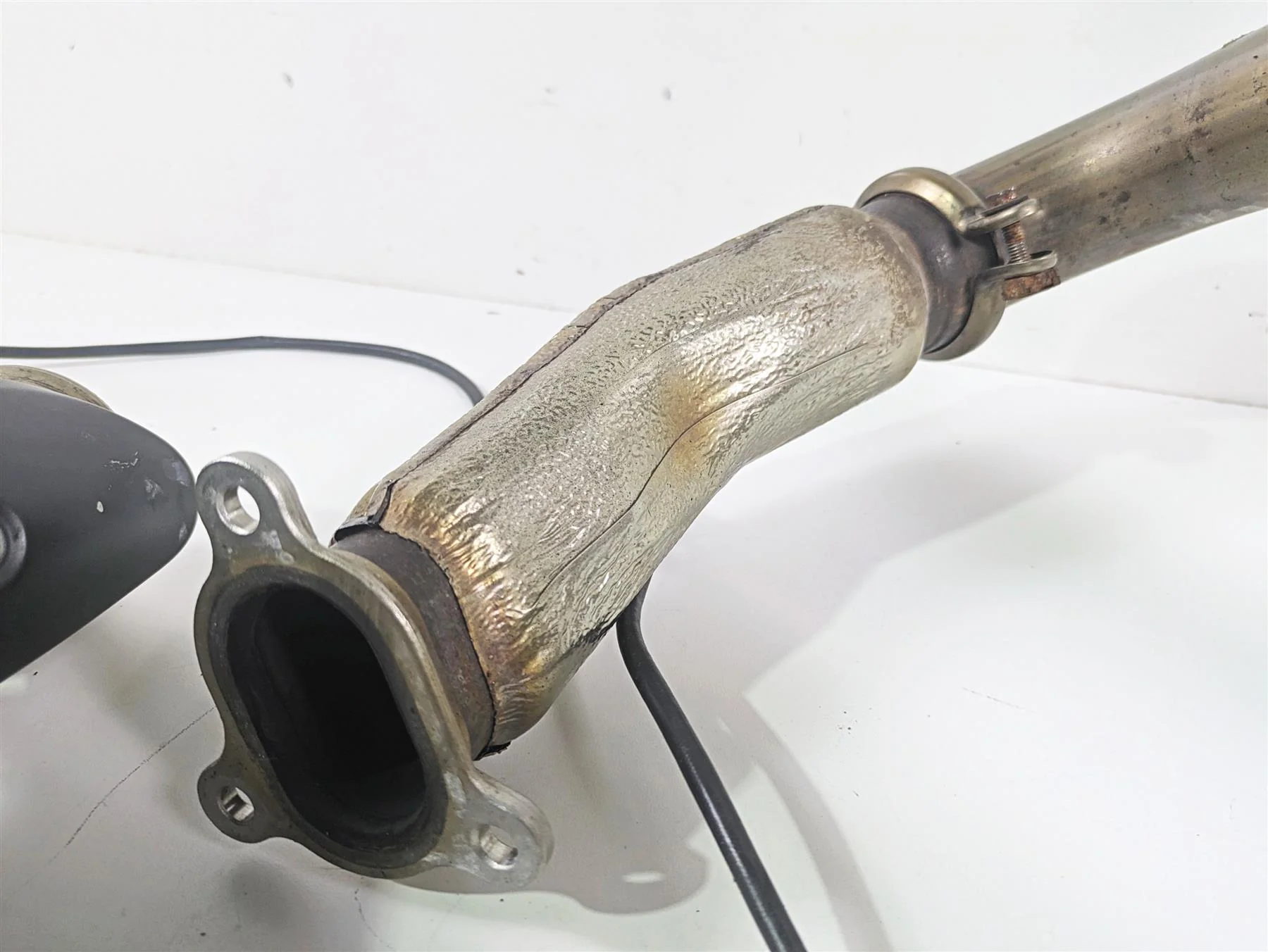 2017 KTM 1290 Super Duke GT Exhaust Chamber Header & Servo Set 61405050000 - Image 10