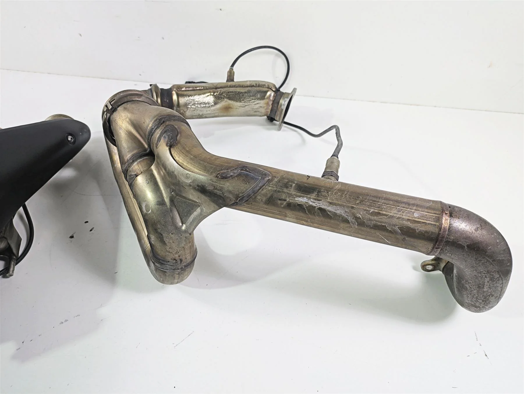 2017 KTM 1290 Super Duke GT Exhaust Chamber Header & Servo Set 61405050000 - Image 11