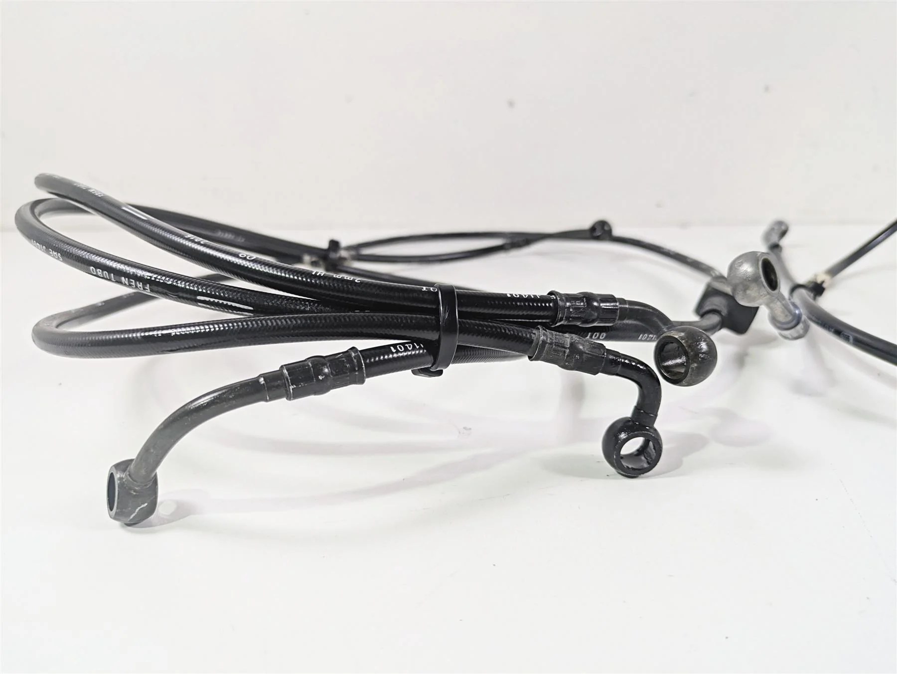 2017 KTM 1290 Super Duke GT Front Rear Abs Brake Lines 61442001000 61442002000 - Image 2