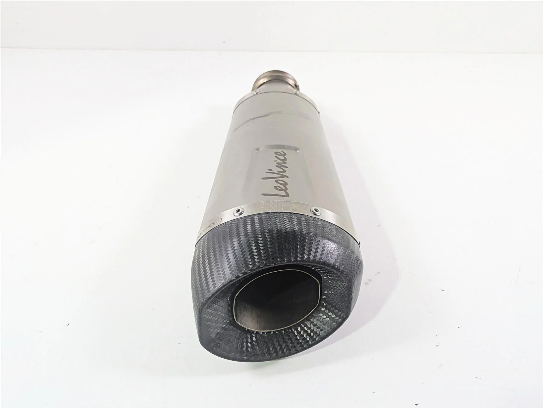 2017 KTM 1290 Super Duke GT Leo Vince Slip On Stainless Muffler Pipe 14292S - Image 3