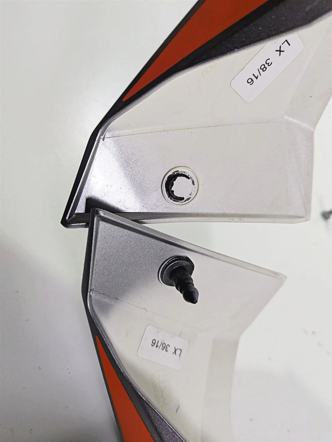 2017 KTM 1290 Super Duke GT Tail Fairing Cover Set 61408042000BHA 61408041000BHA - Image 7