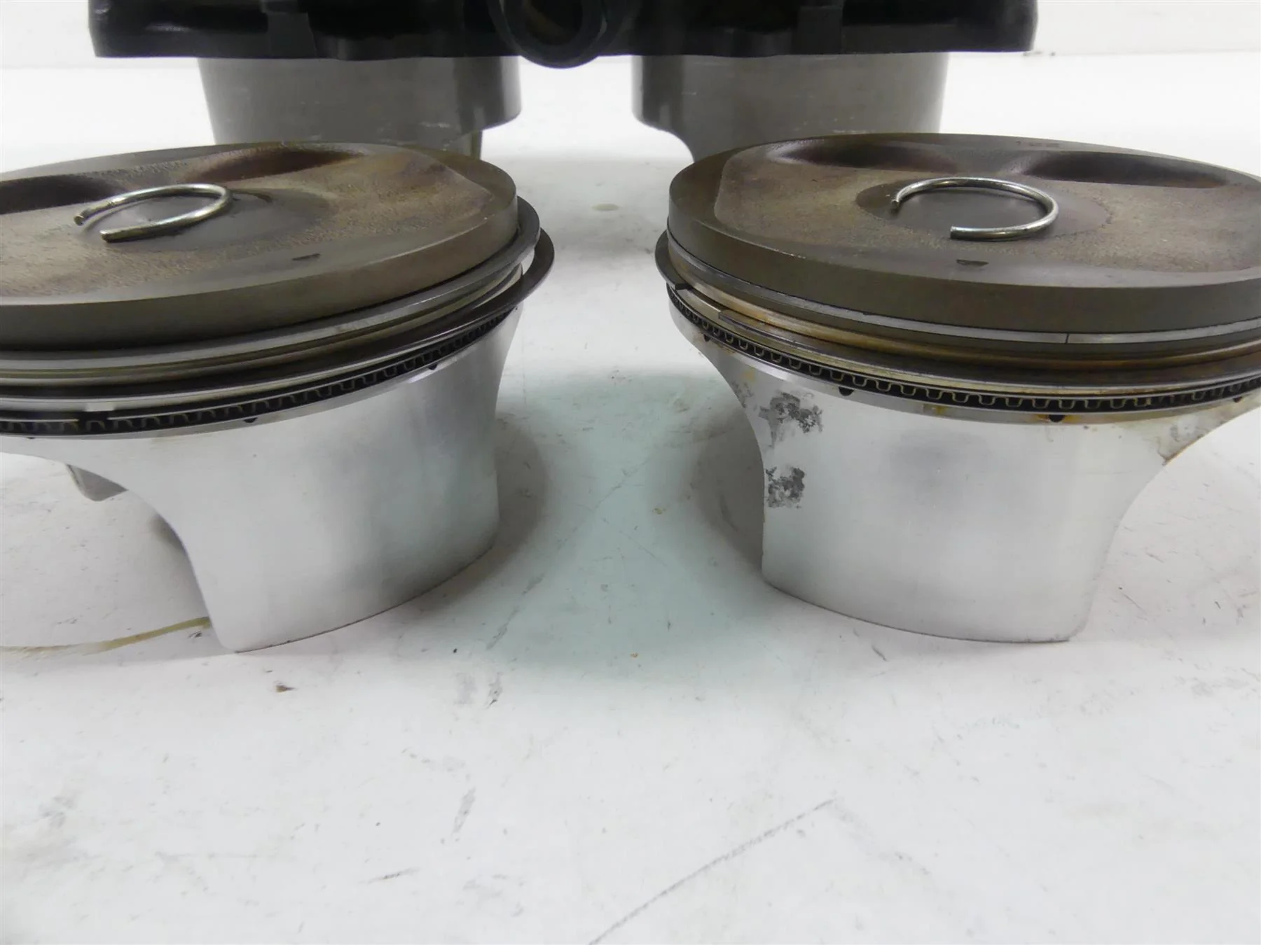 2017 Triumph Thruxton 1200 R Cylinder Jug Piston Set 4K T1167220 - Image 10