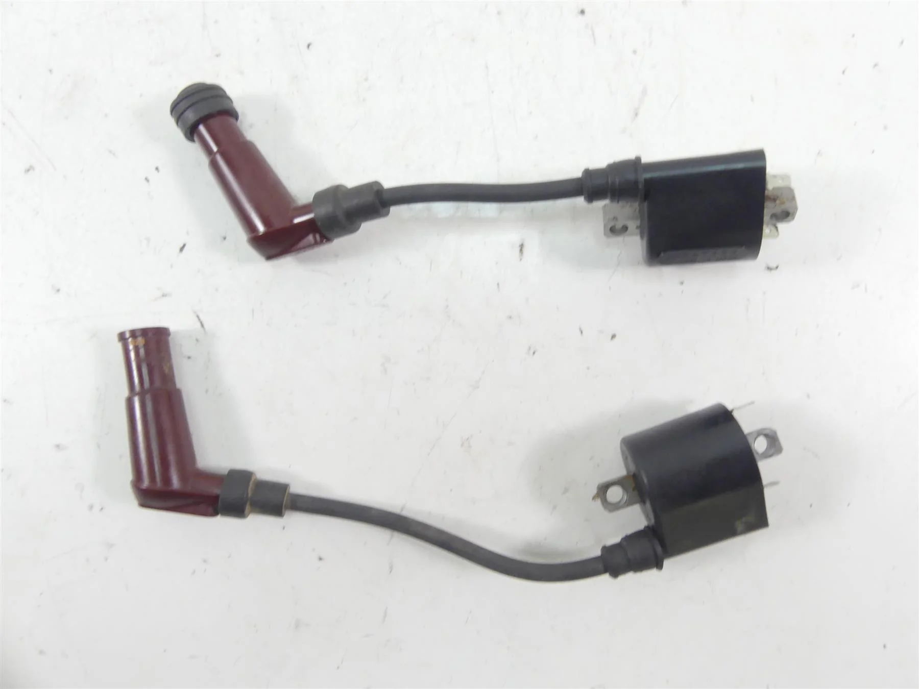 2017 Triumph Thruxton 1200 R Ignition Coil Wires Plug Set T1290321 T1290308 - Image 5
