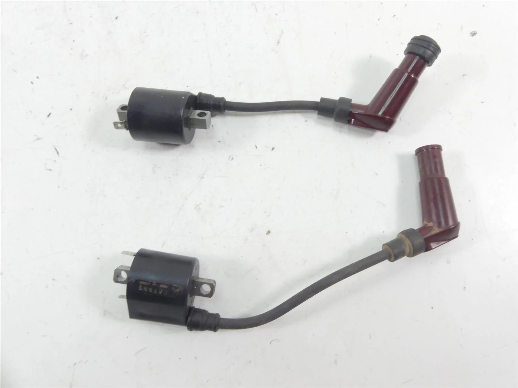 2017 Triumph Thruxton 1200 R Ignition Coil Wires Plug Set T1290321 T1290308 - Image 6