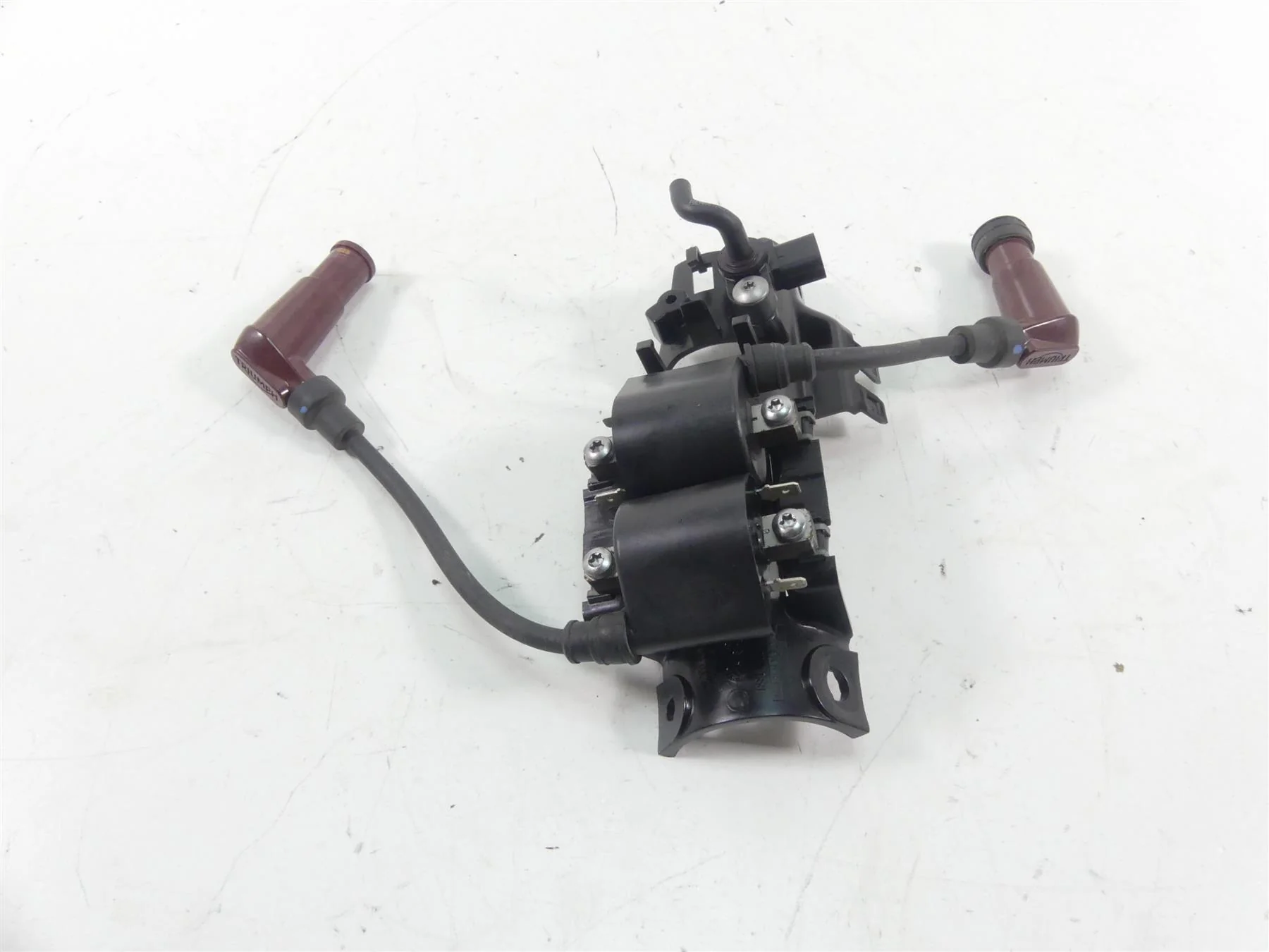 2017 Triumph Thruxton 1200R Ignition Coil Wires Plug Set -3K T1290321 T1290308 - Image 11