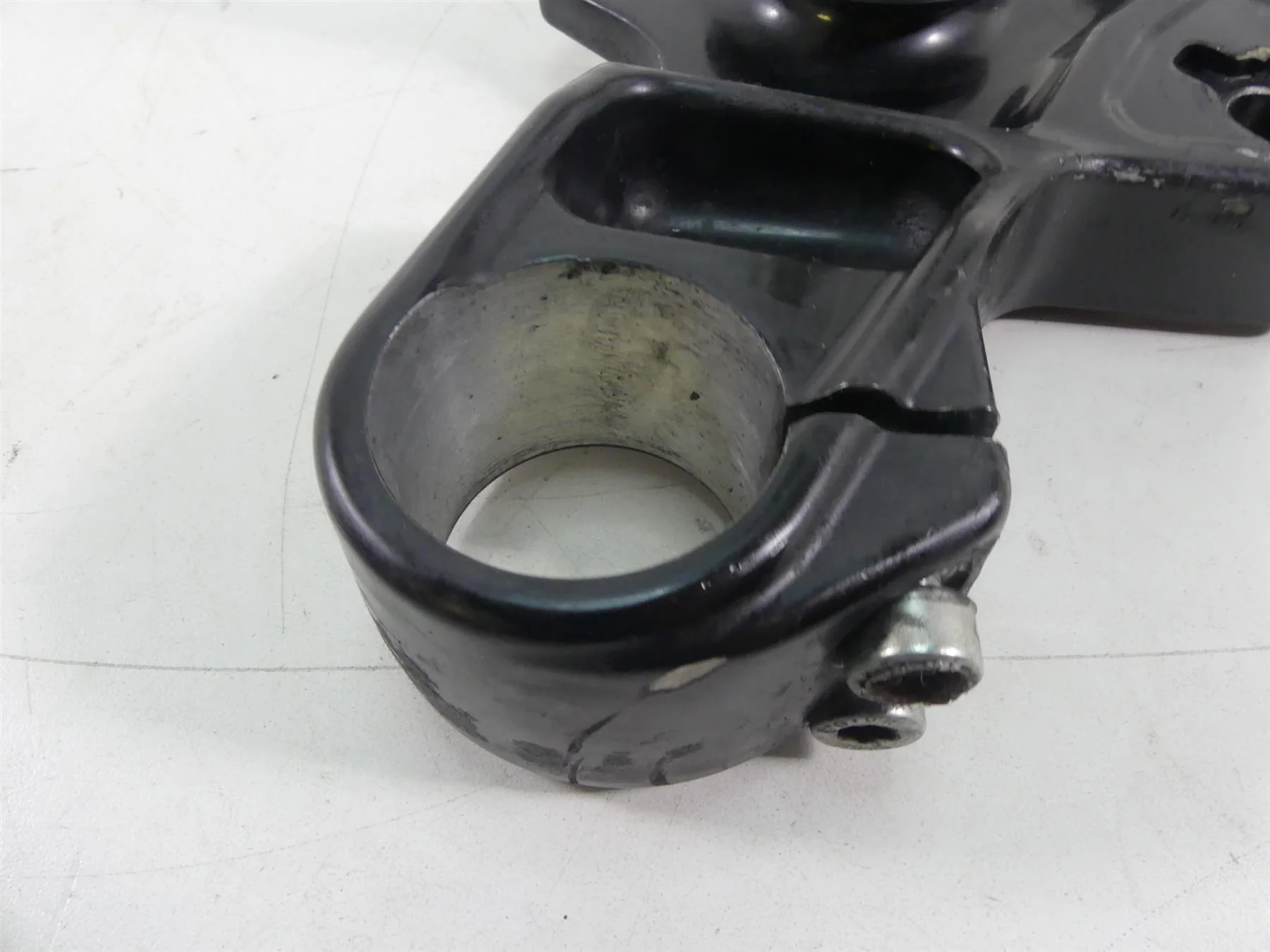 2017 Victory Octane 1200 Lower Triple Tree Steering Yoke 1824075-658 5139921 - Image 6