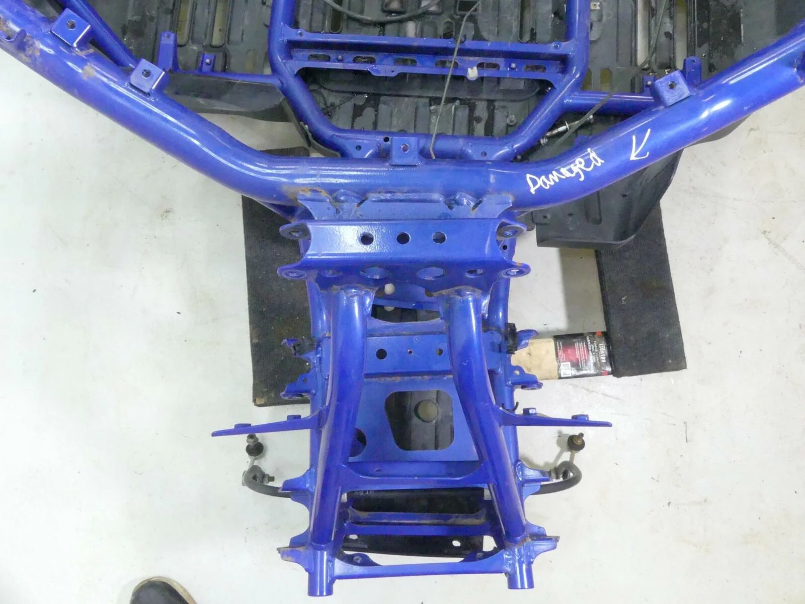 2017 Yamaha YXZ1000R EPS SS Bent Main Frame Slvg + Doors & Bed 2HC-F1110-21-00 - Image 9
