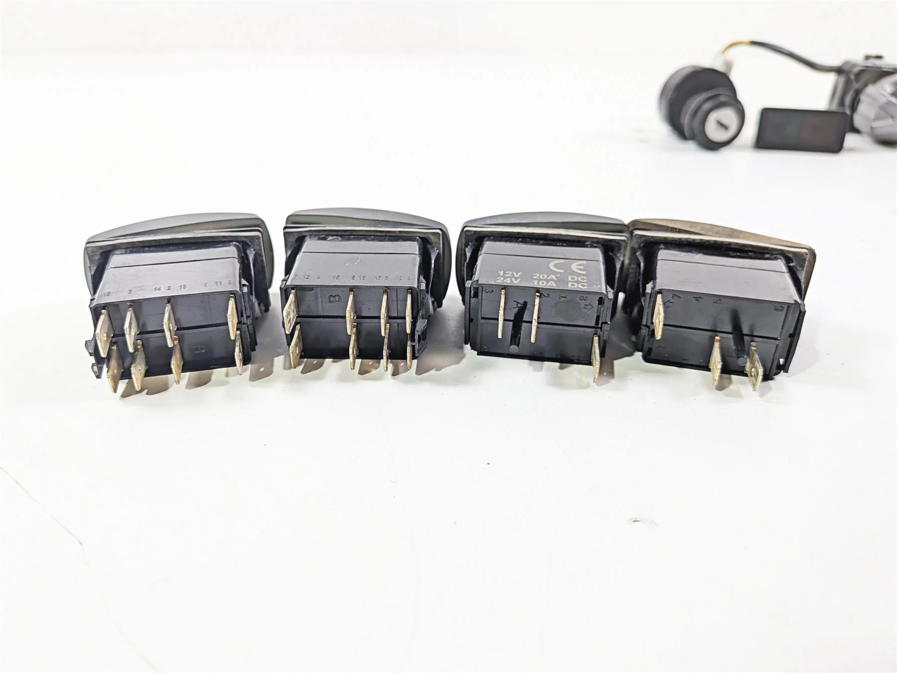 2017 Yamaha YXZ1000R EPS SS Ignition Light Led Switch Set 5UG-H2510-00-00 - Image 5
