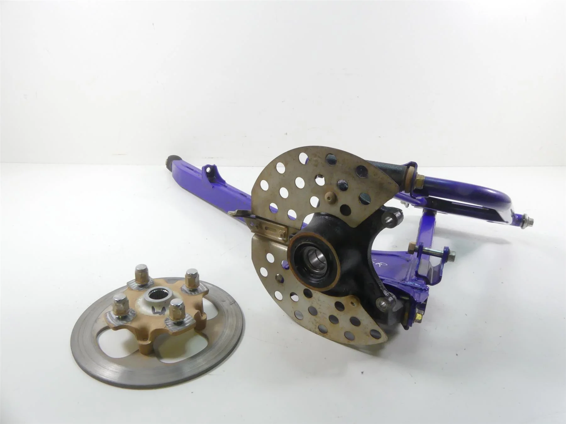 2017 Yamaha YXZ1000R EPS SS Left Rear Trailing Arm Hub Knee Set 2HC-F2107 - Image 2