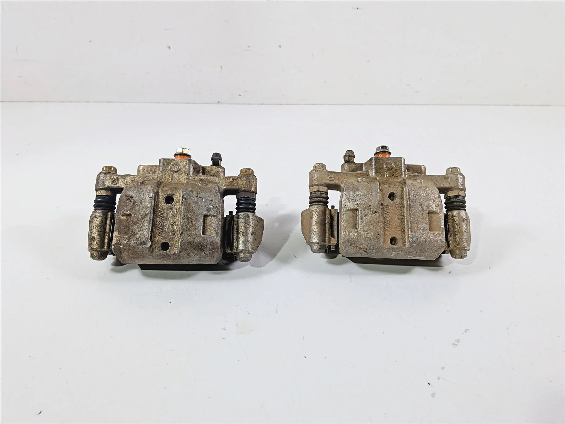 2017 Yamaha YXZ1000R EPS SS Nissin Rear Brake Caliper Set 2HC-2580V-00-00 - Image 3