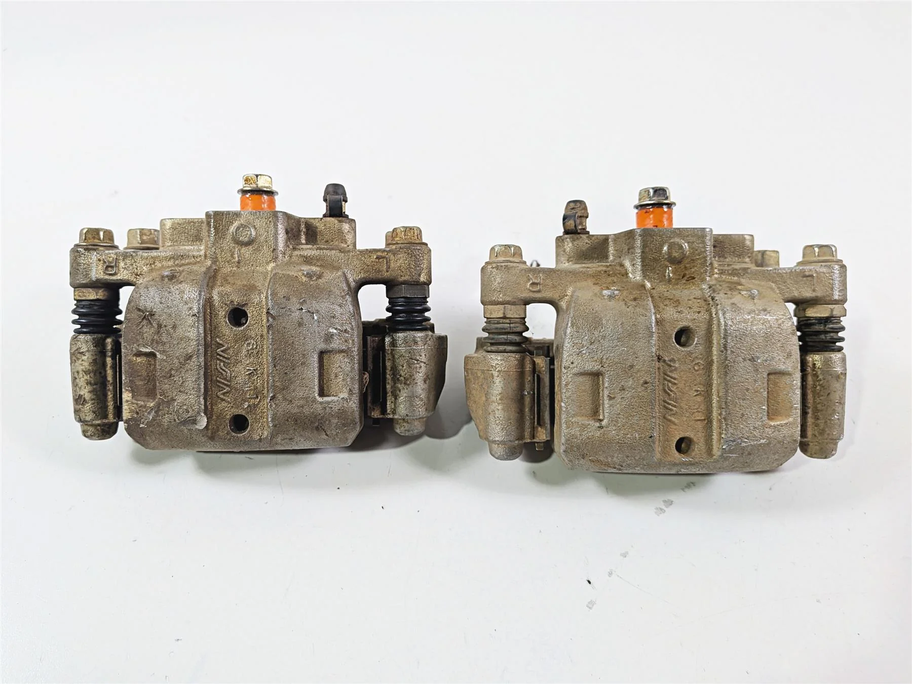 2017 Yamaha YXZ1000R EPS SS Nissin Rear Brake Caliper Set 2HC-2580V-00-00 - Image 8