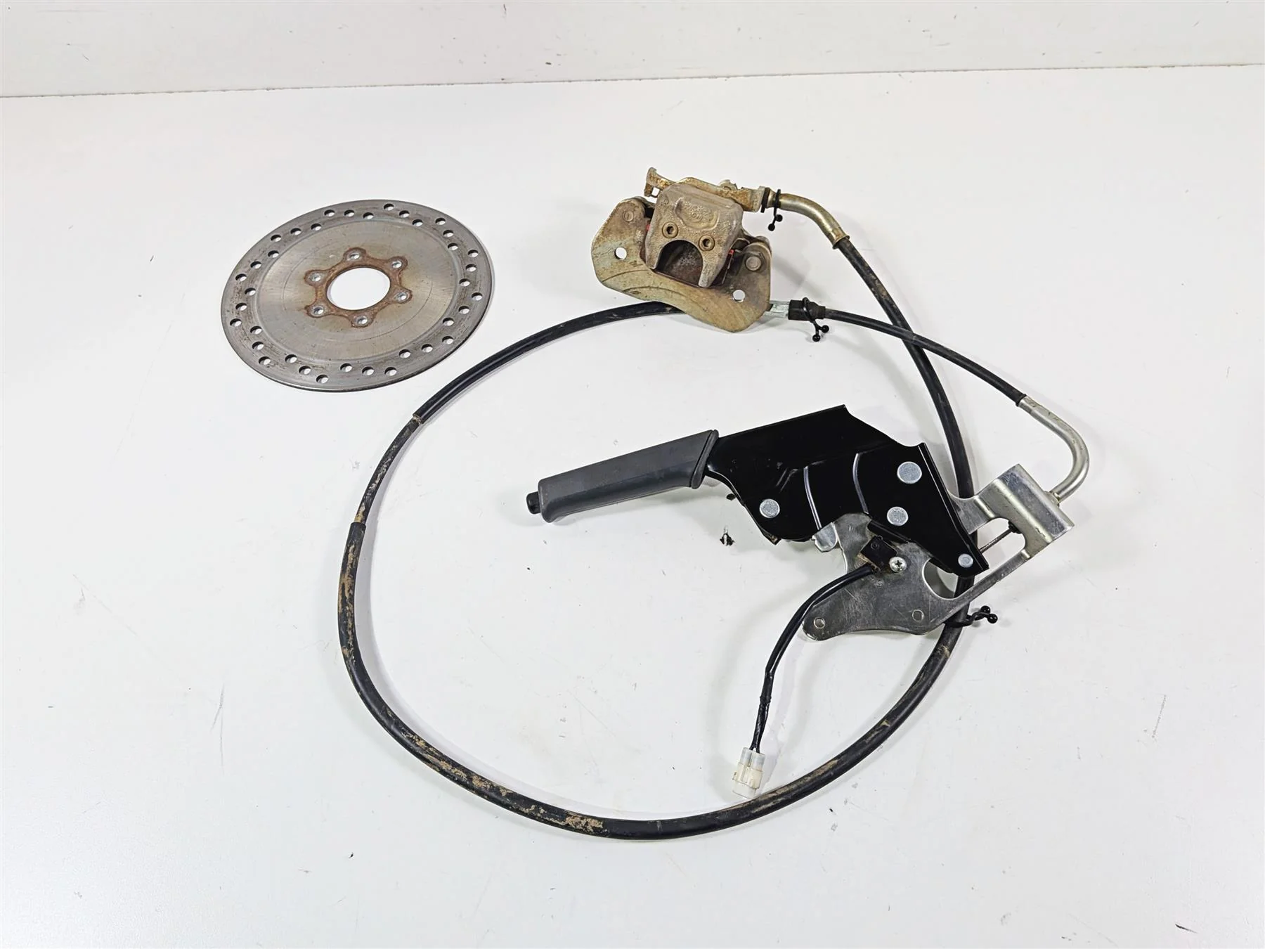 2017 Yamaha YXZ1000R EPS SS Park Brake + Cable & Caliper & Disc 1XD-F5690-00-00