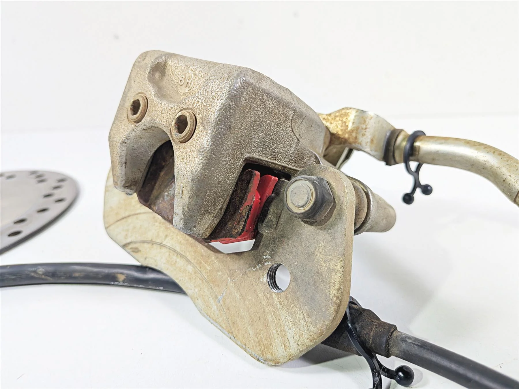 2017 Yamaha YXZ1000R EPS SS Park Brake + Cable & Caliper & Disc 1XD-F5690-00-00 - Image 6