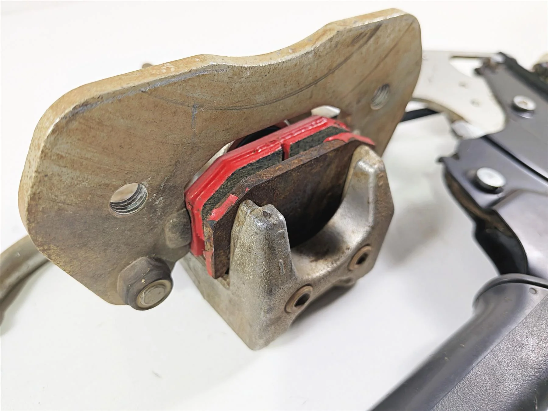 2017 Yamaha YXZ1000R EPS SS Park Brake + Cable & Caliper & Disc 1XD-F5690-00-00 - Image 7