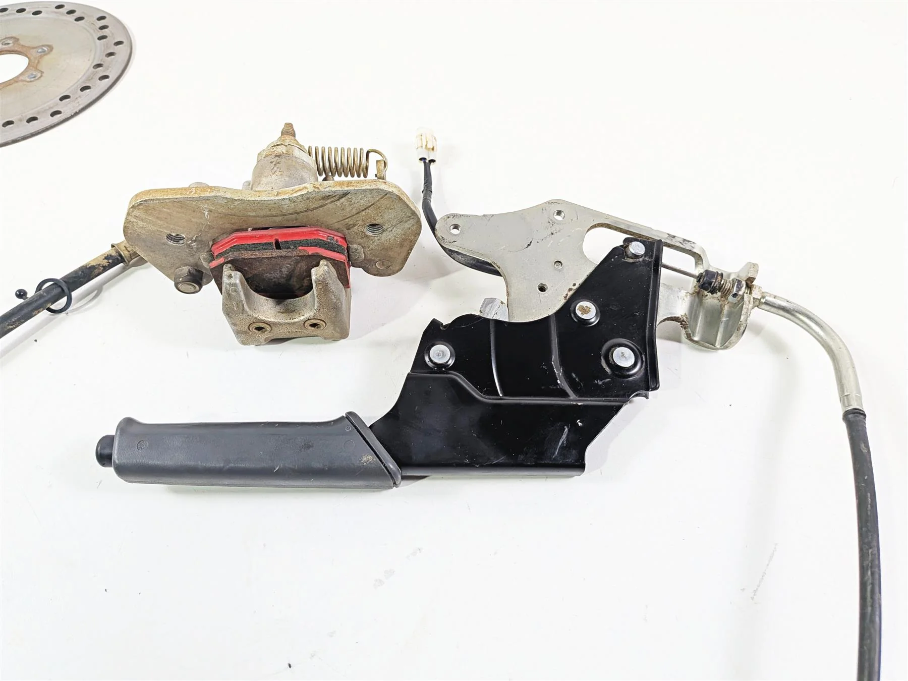 2017 Yamaha YXZ1000R EPS SS Park Brake + Cable & Caliper & Disc 1XD-F5690-00-00 - Image 8