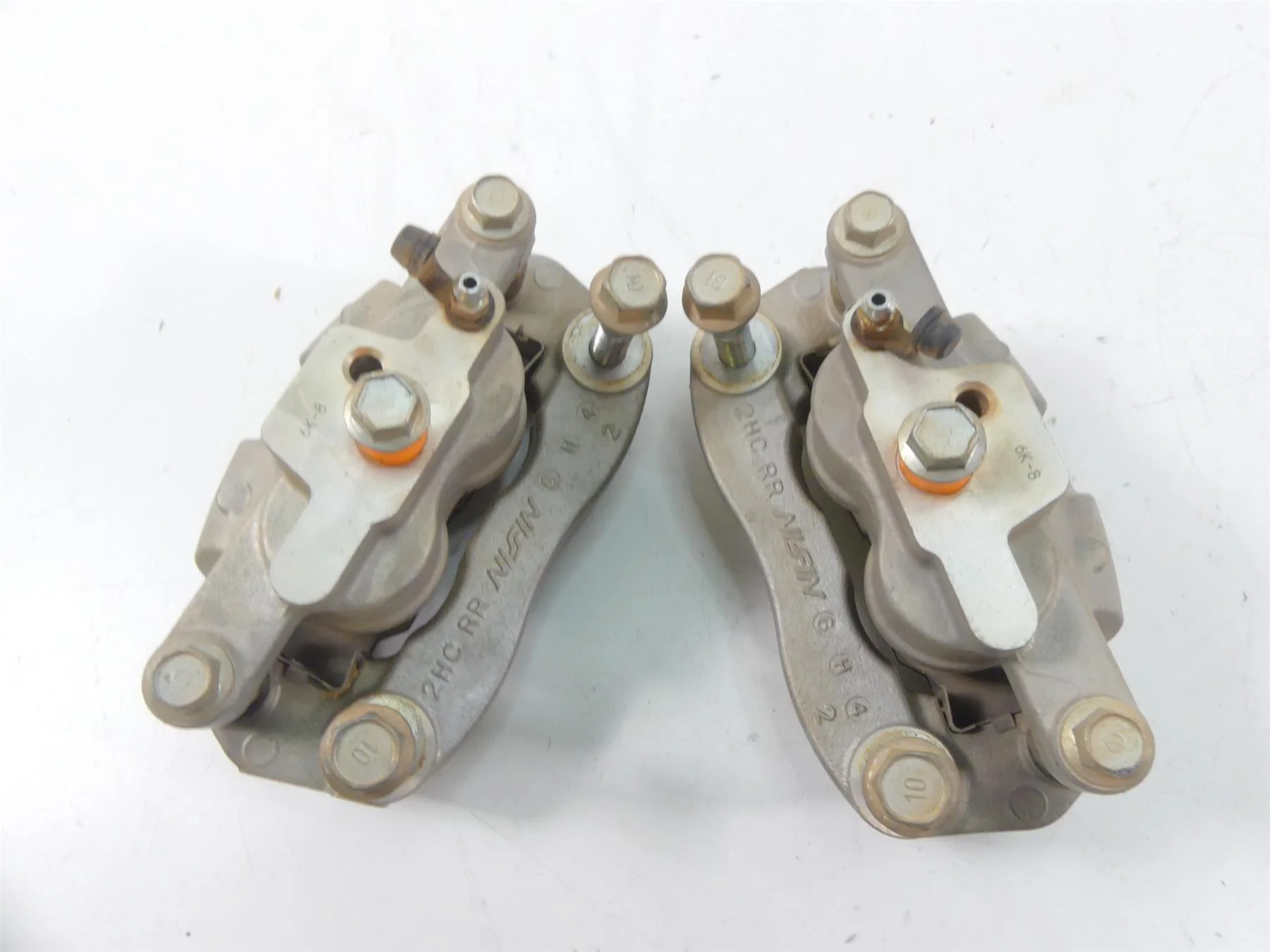 2017 Yamaha YXZ1000R EPS SS Rear Nissin Brake Caliper Set 2HC-2580V-00-00 - Image 7