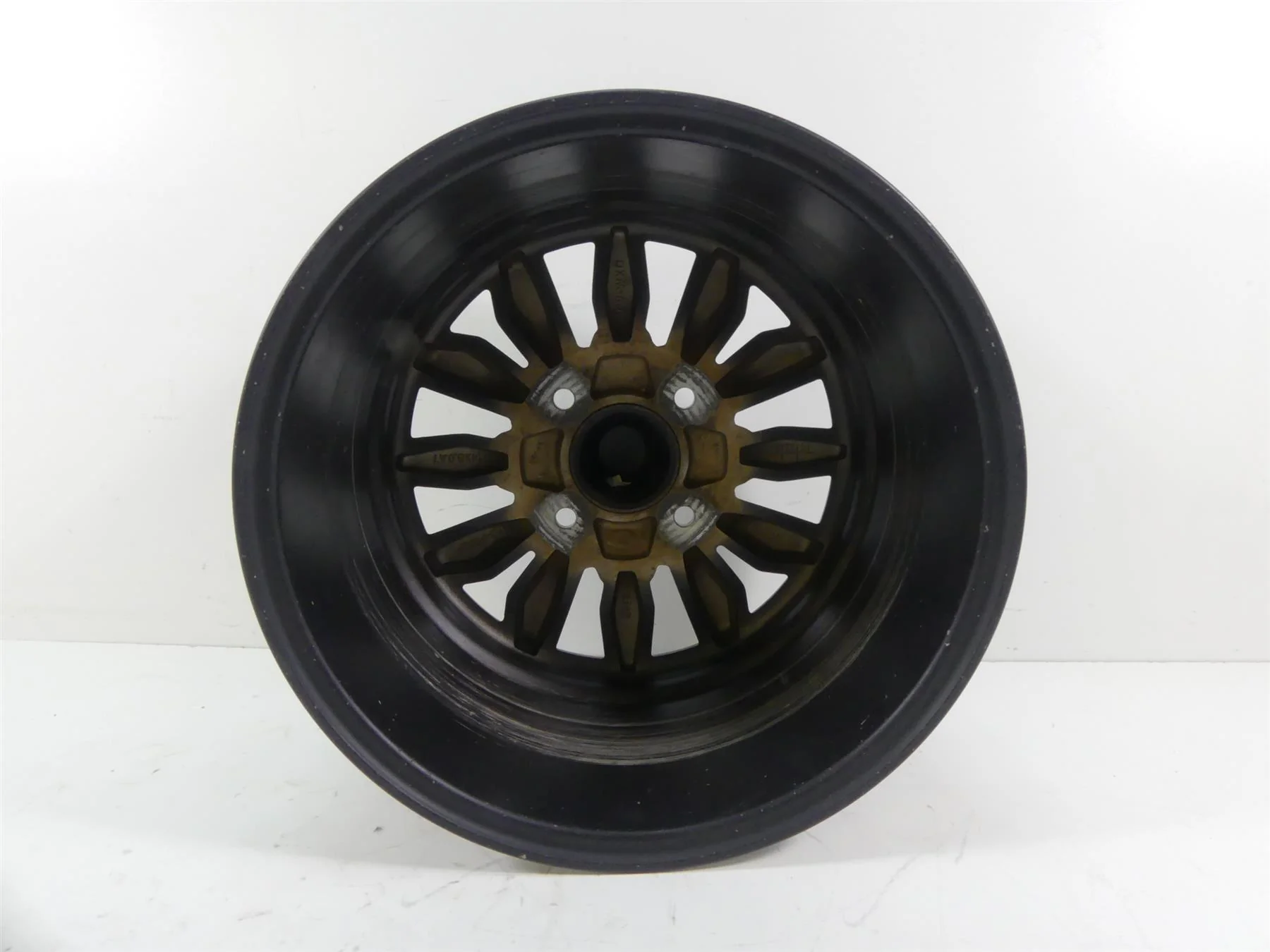 2017 Yamaha YXZ1000R EPS SS Straight Left Side Rear Wheel Rim 14x8 2HC-F533P-00 - Image 4