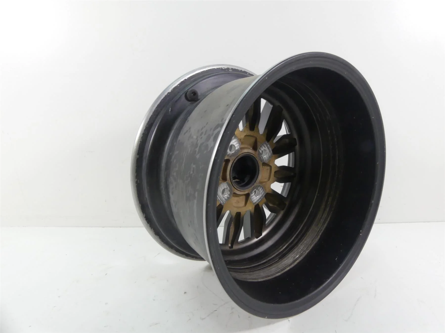 2017 Yamaha YXZ1000R EPS SS Straight Left Side Rear Wheel Rim 14x8 2HC-F533P-00 - Image 5