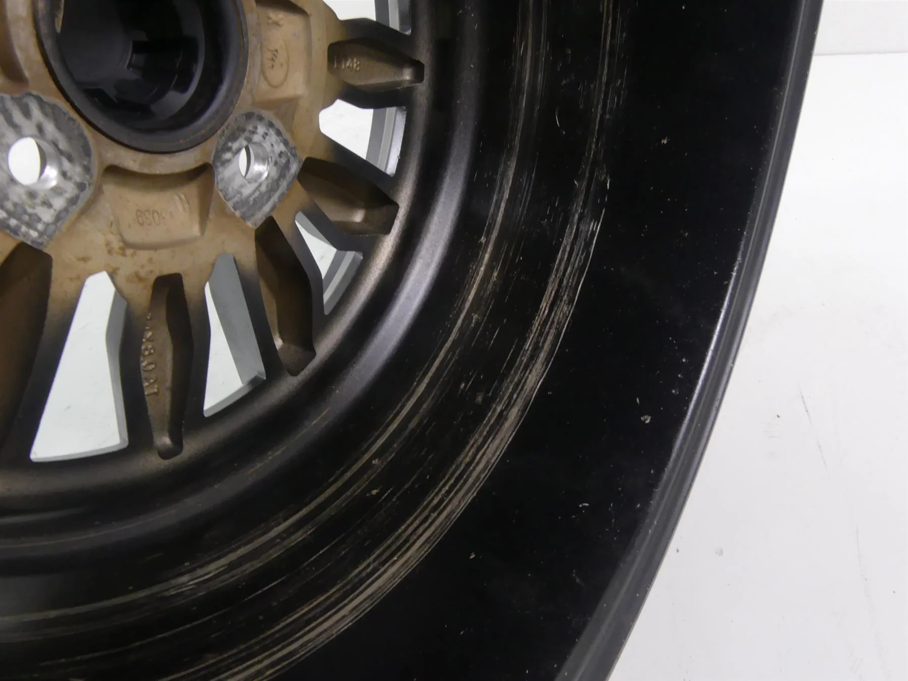 2017 Yamaha YXZ1000R EPS SS Straight Right Rear Wheel Rim 14x8 Read 2HC-F533P-00 - Image 10