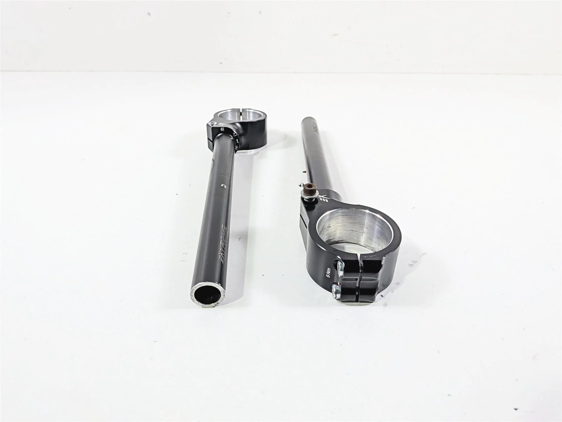 2018 Aprilia RSV4 RR Adj Extreme Components Clip On Handlebar 51mm SEMI 51 - Image 12