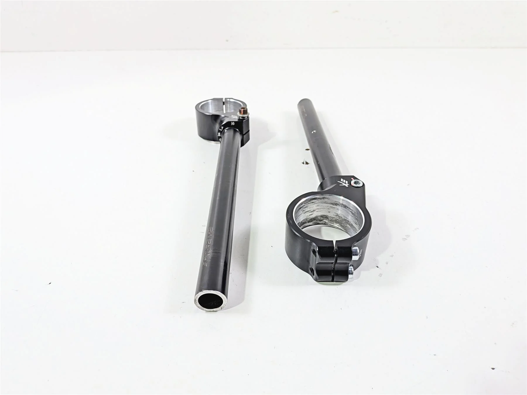 2018 Aprilia RSV4 RR Adj Extreme Components Clip On Handlebar 51mm SEMI 51 - Image 2