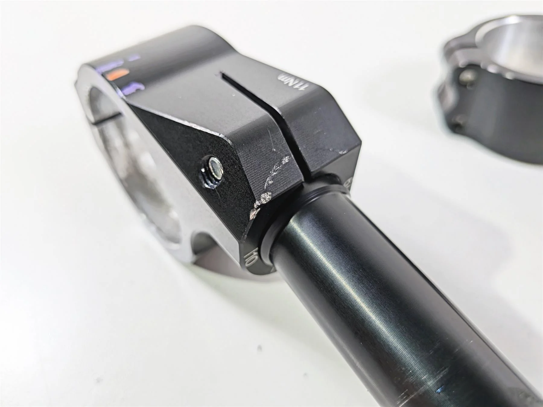 2018 Aprilia RSV4 RR Adj Extreme Components Clip On Handlebar 51mm SEMI 51 - Image 9