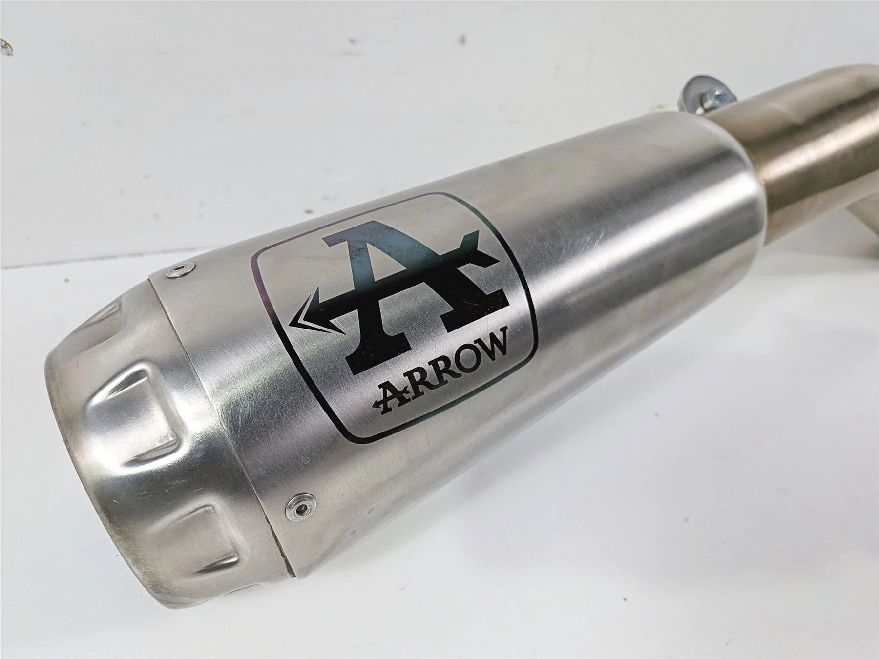 2018 Aprilia RSV4 RR Arrow Exhaust SlipOn Muffler & Mount Set 71214PRN - Image 2