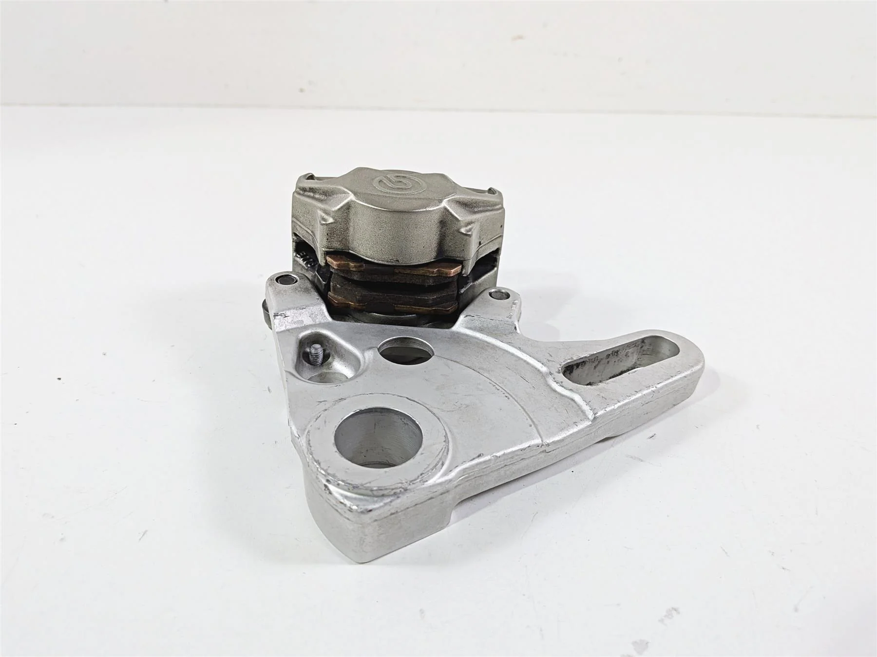 2018 Aprilia RSV4 RR Brembo Rear Brake Caliper & Bracket B044357 2B003449 - Image 2